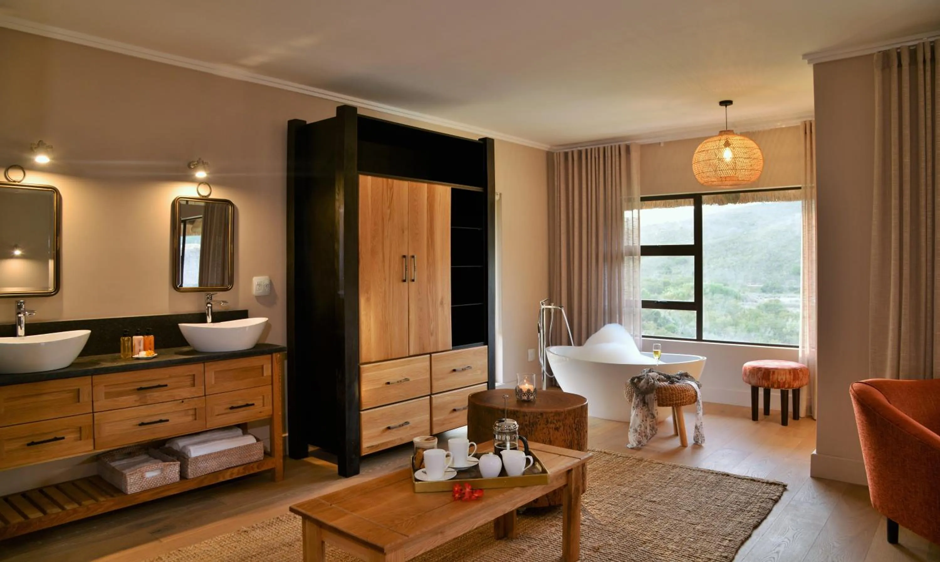 Bedroom in Garden Route Safari Camp