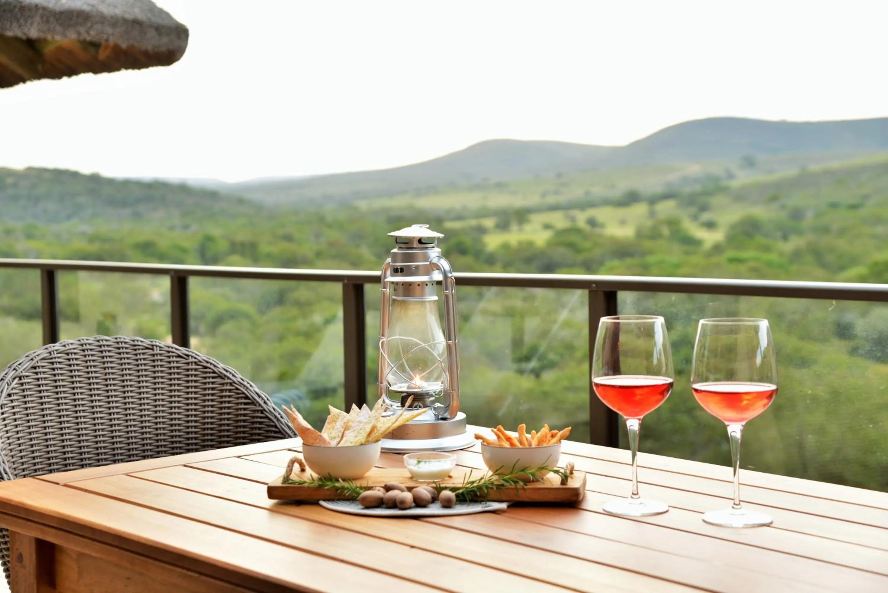 Balcony/Terrace in Garden Route Safari Camp