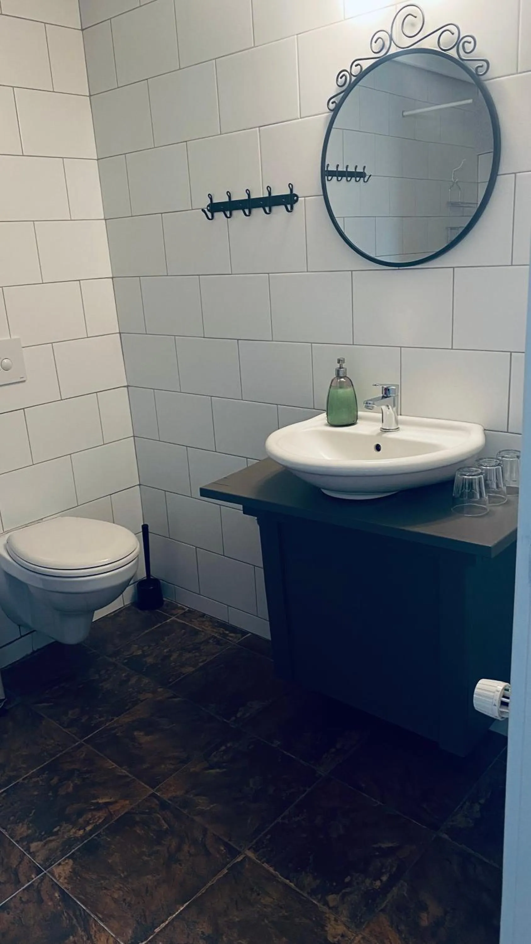 Toilet in Hraunsnef Country Hotel