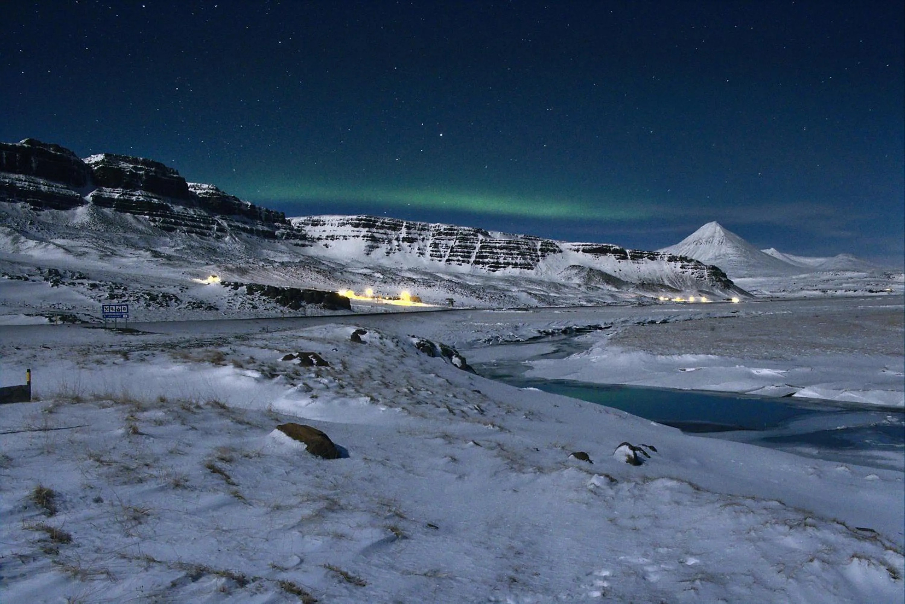 Winter in Hraunsnef Country Hotel