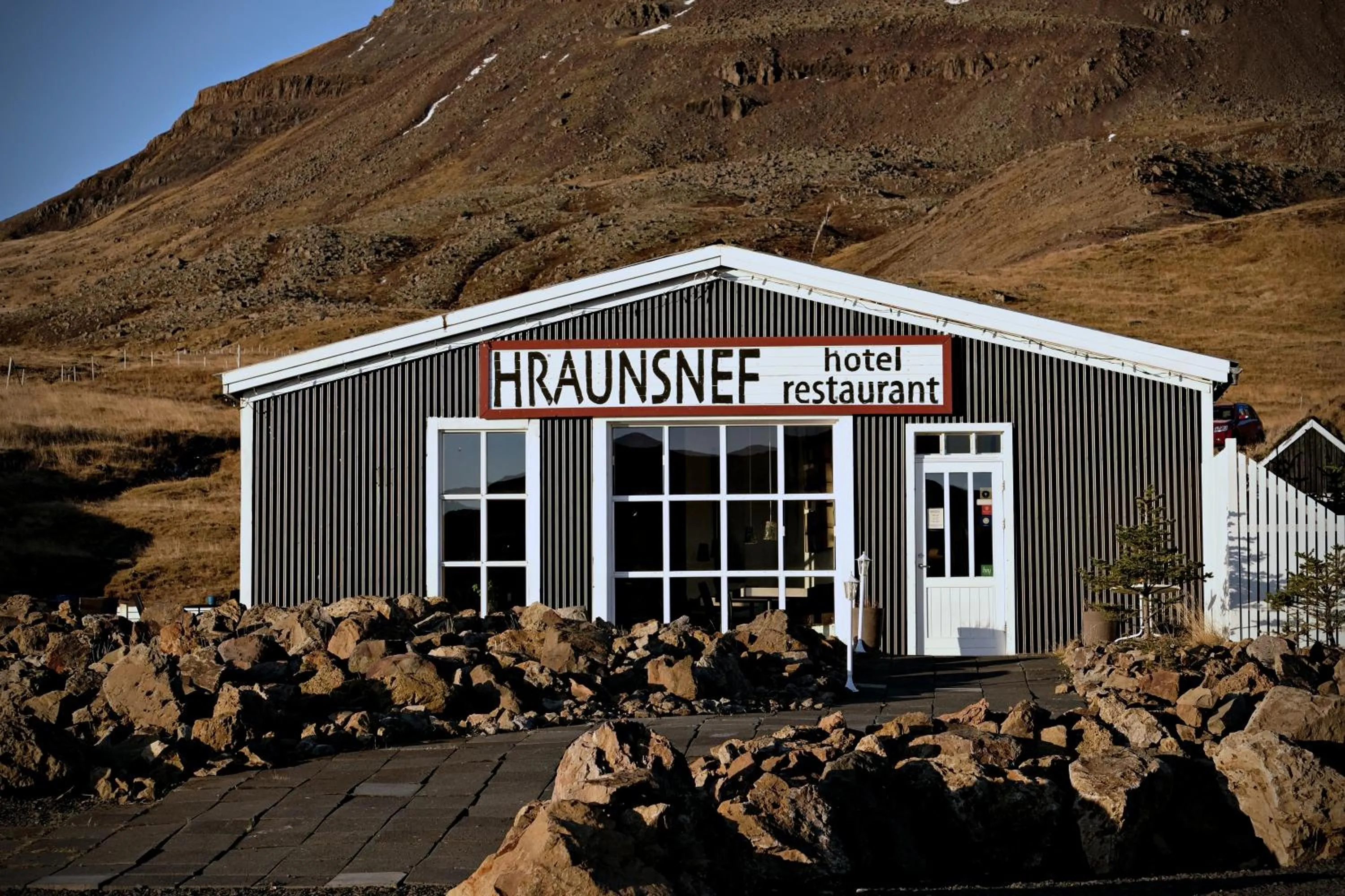 Property building in Hraunsnef Country Hotel