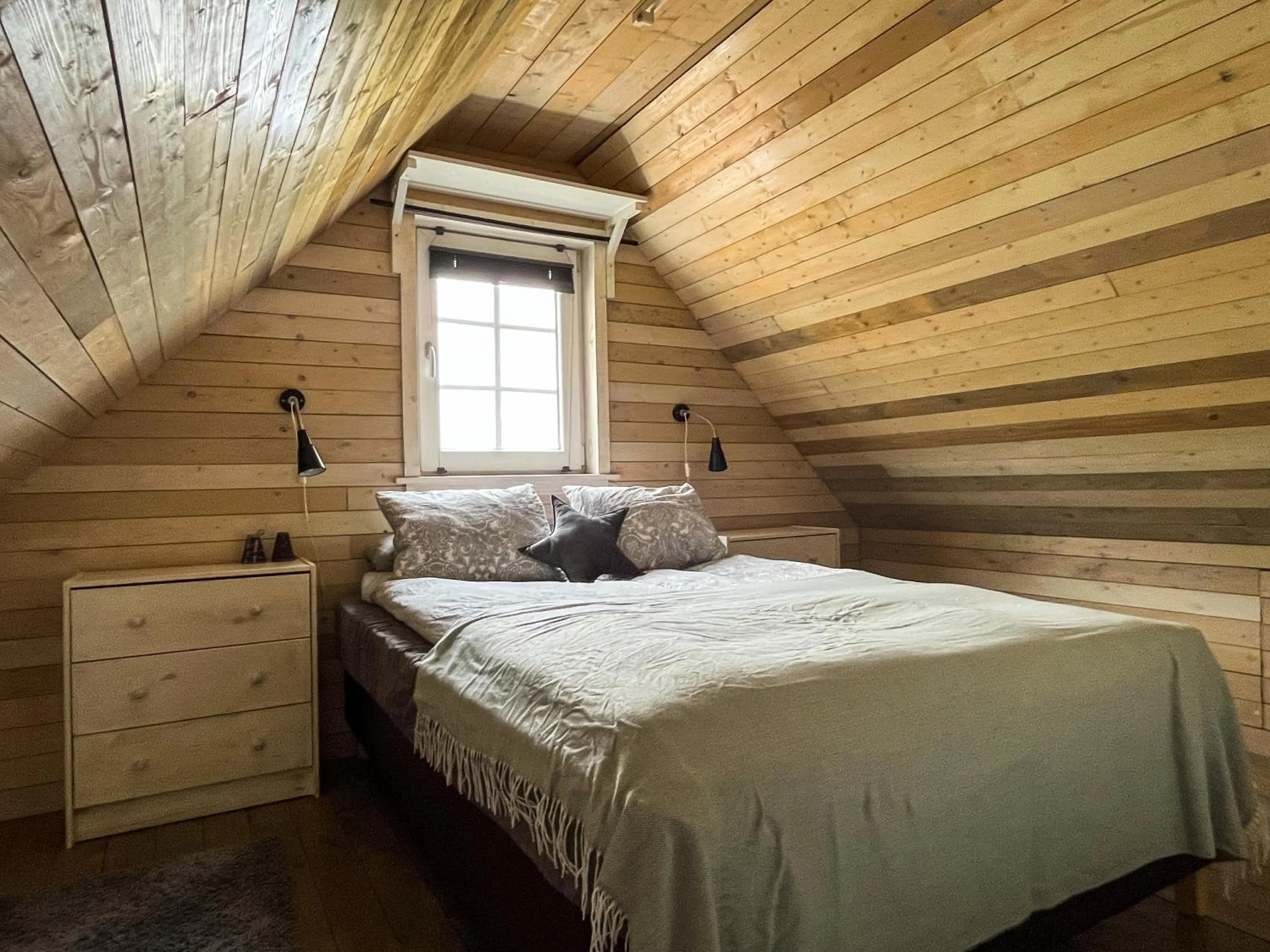 Bedroom, Bed in Hraunsnef Country Hotel