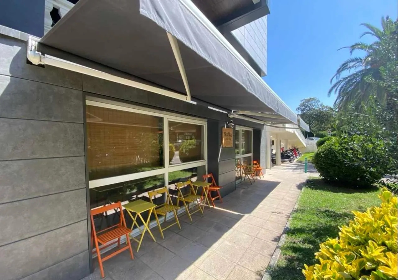 Balcony/Terrace in Blai Blai Hostel