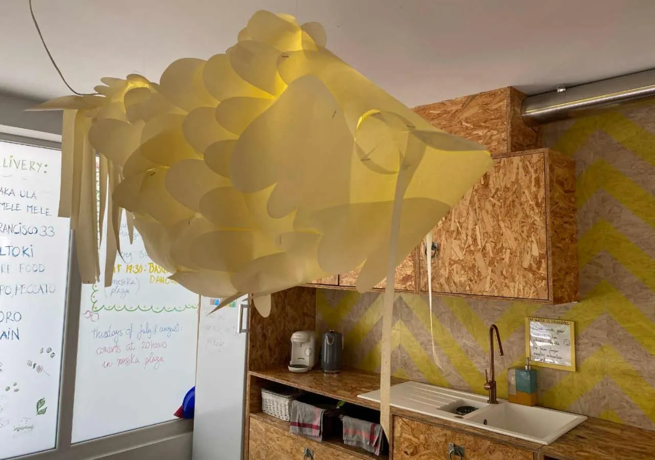 Kitchen or kitchenette in Blai Blai Hostel