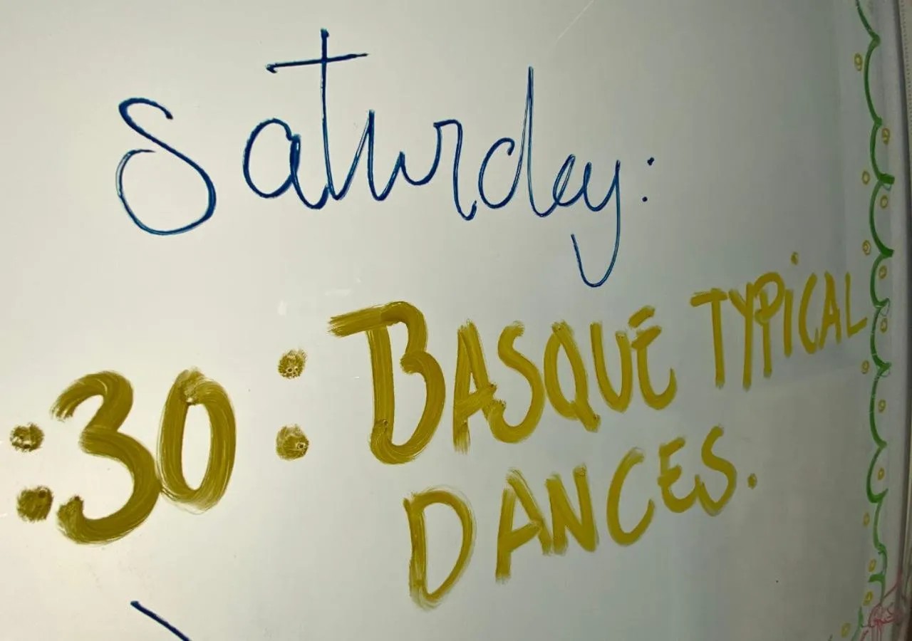 Text overlay in Blai Blai Hostel