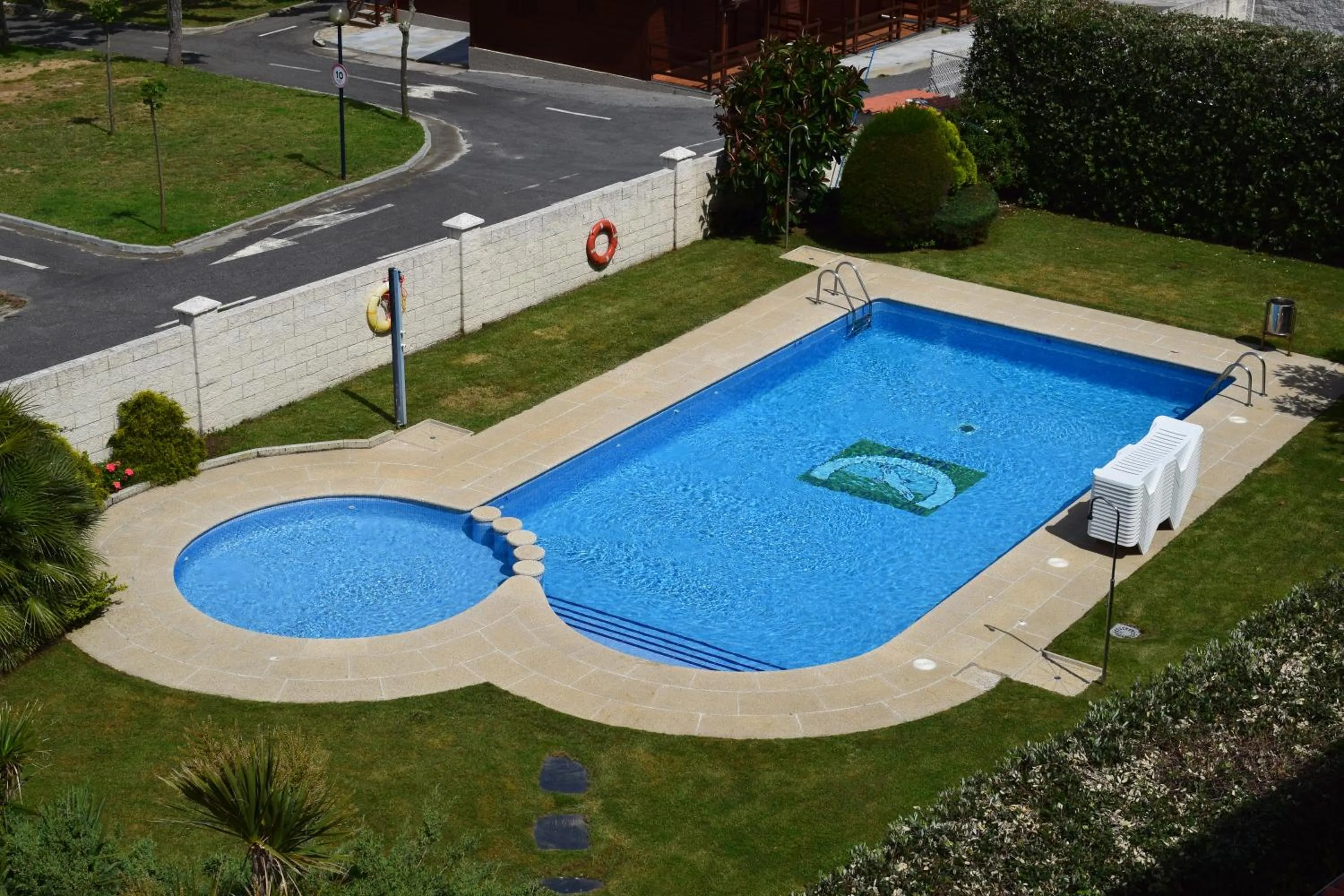 Pool view in Hotel VIDA Playa Paxariñas