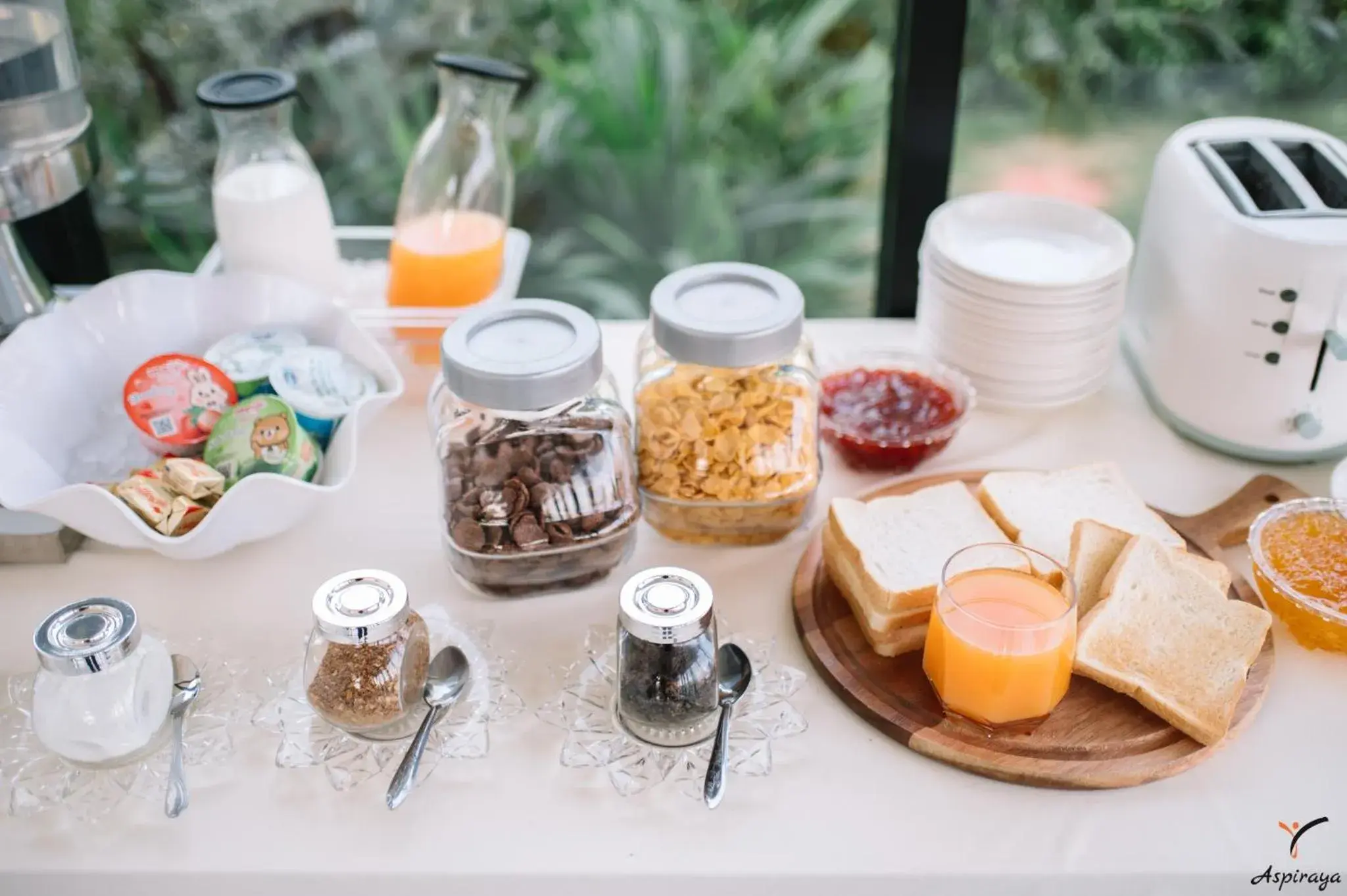 Breakfast in Aspiraya Resort Breakfast in Aspiraya Resort