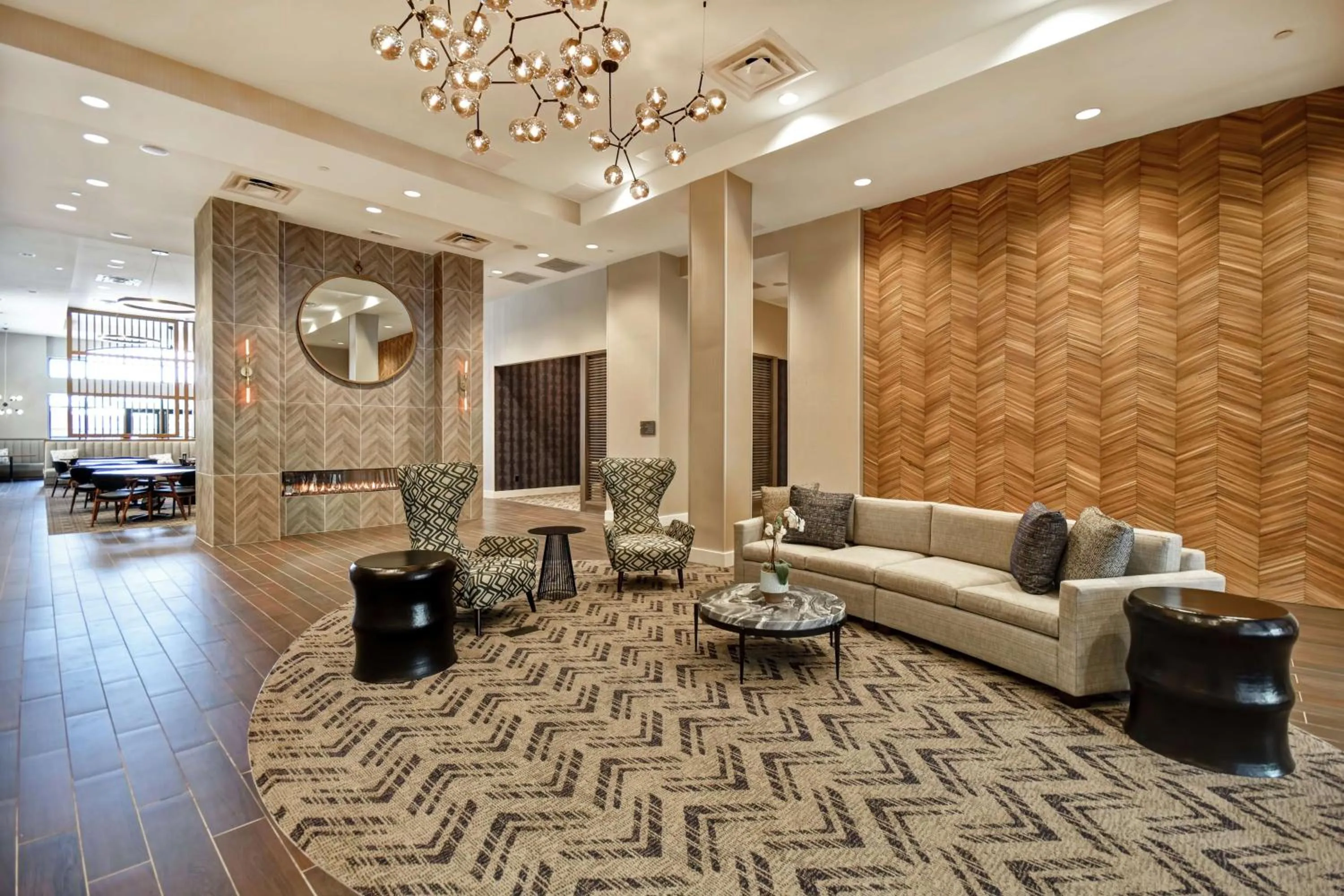 Lobby or reception in Homewood Suites By Hilton Greenville Downtown