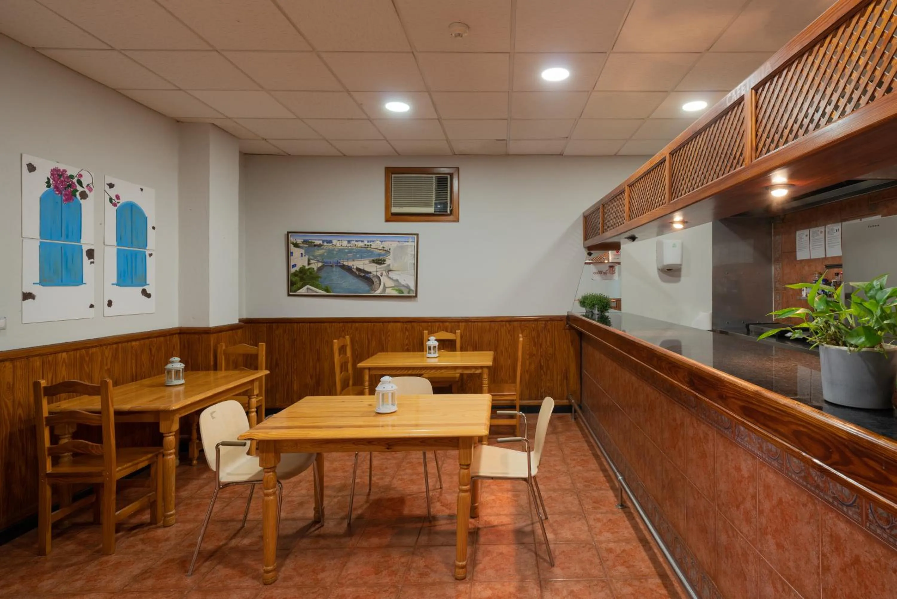 Dining area in Hostal San Ginés