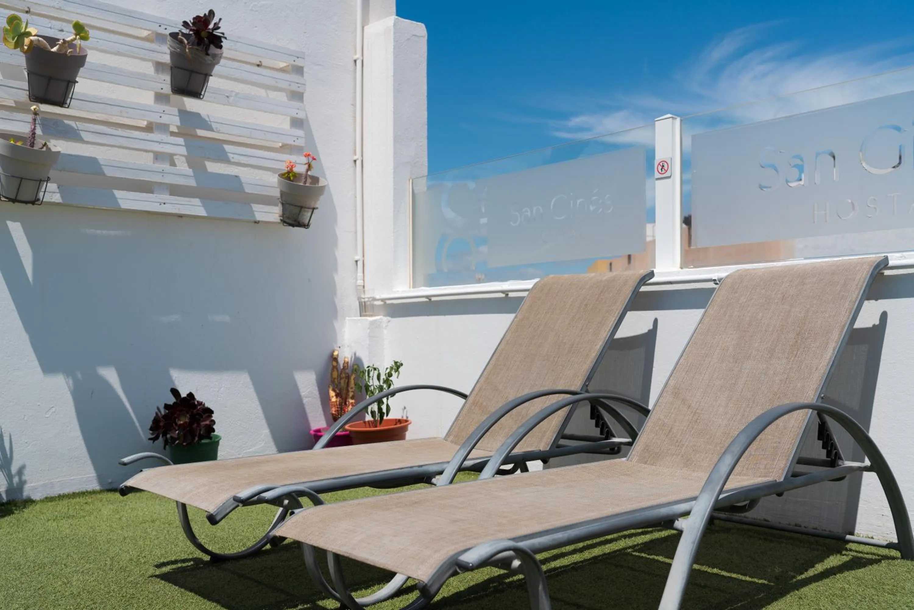 Solarium in Hostal San Ginés