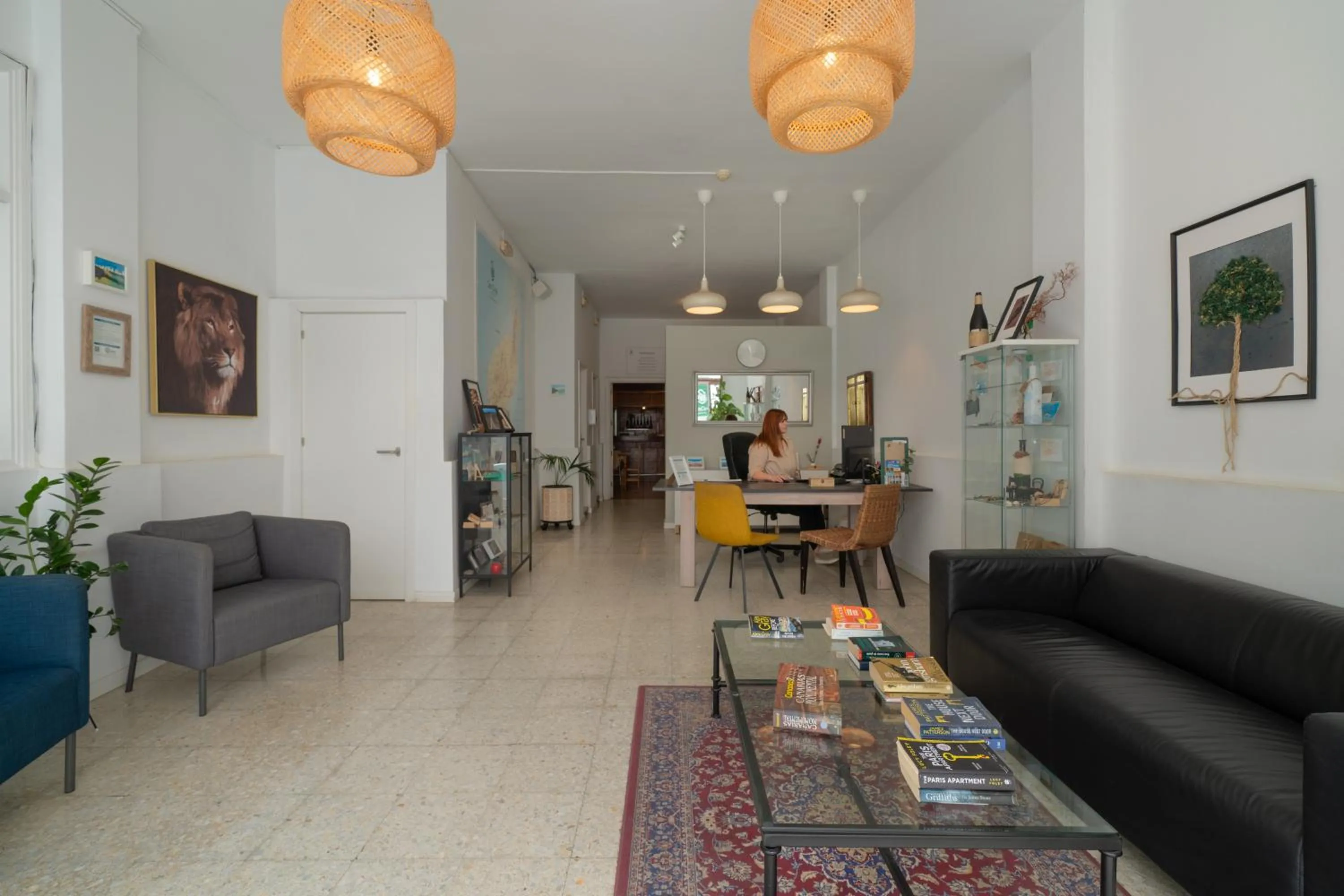 Lobby or reception in Hostal San Ginés