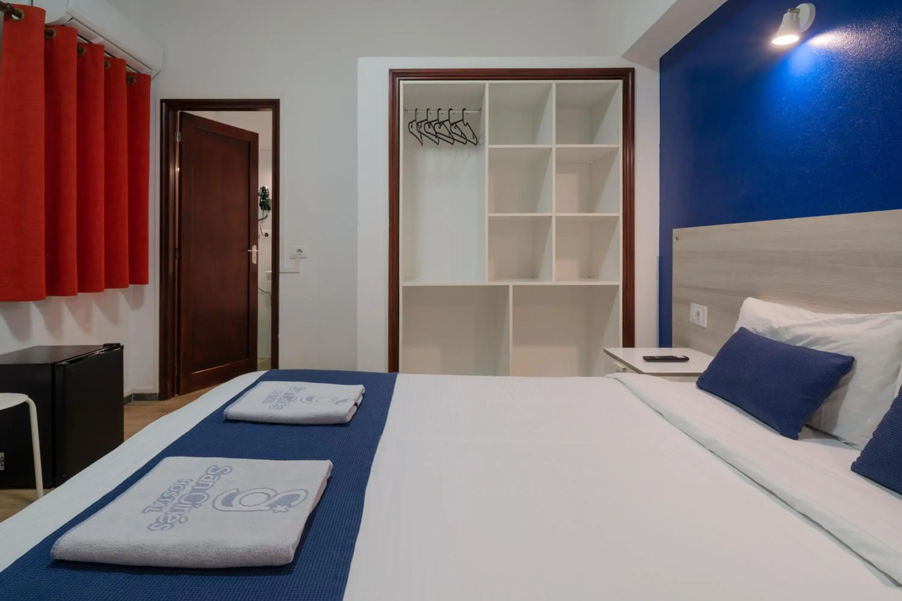 Bedroom, Bed in Hostal San Ginés Bedroom, Bed in Hostal San Ginés