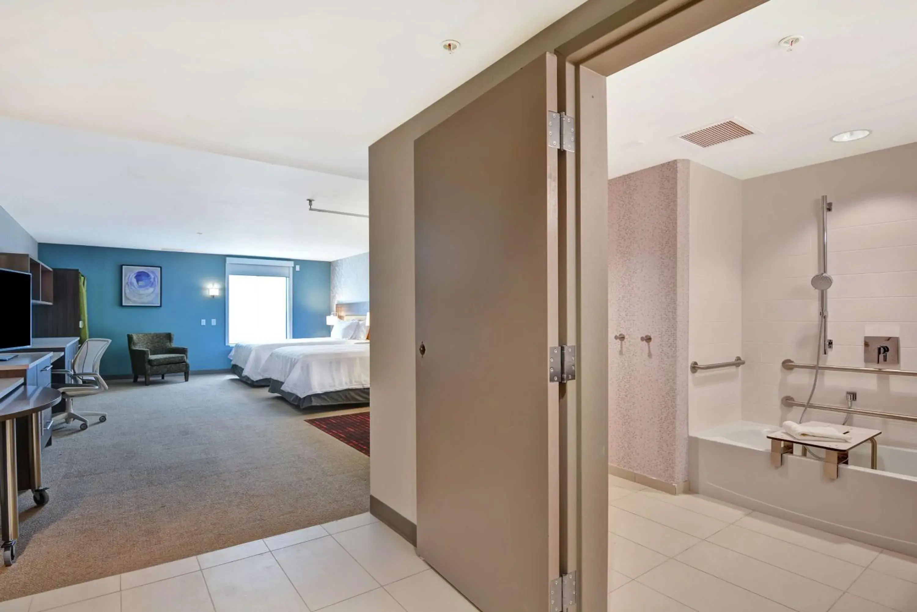 Bedroom, Bed in Home2 Suites By Hilton Beaufort Bedroom, Bed in Home2 Suites By Hilton Beaufort