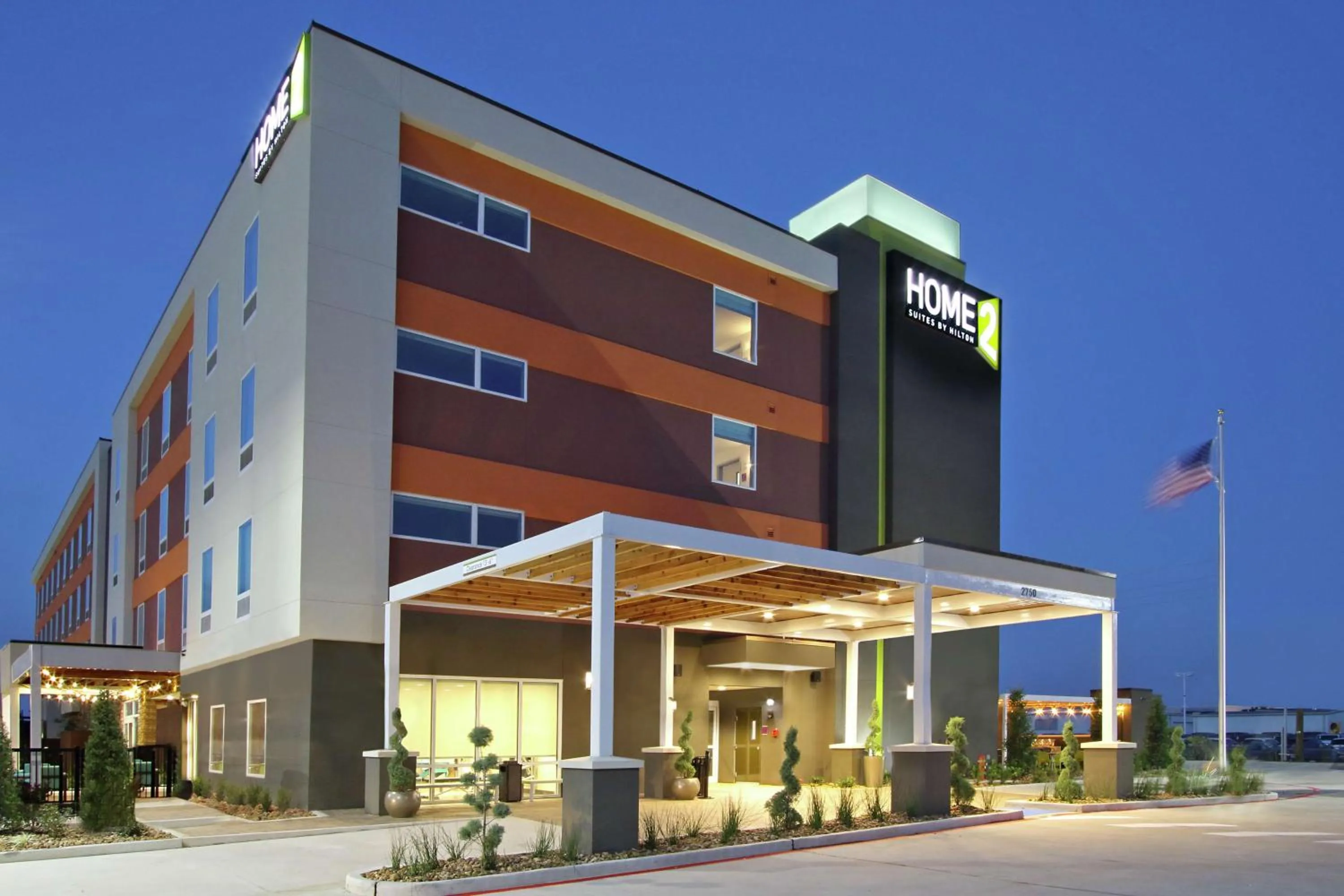 Property building in Home2 Suites By Hilton Port Arthur