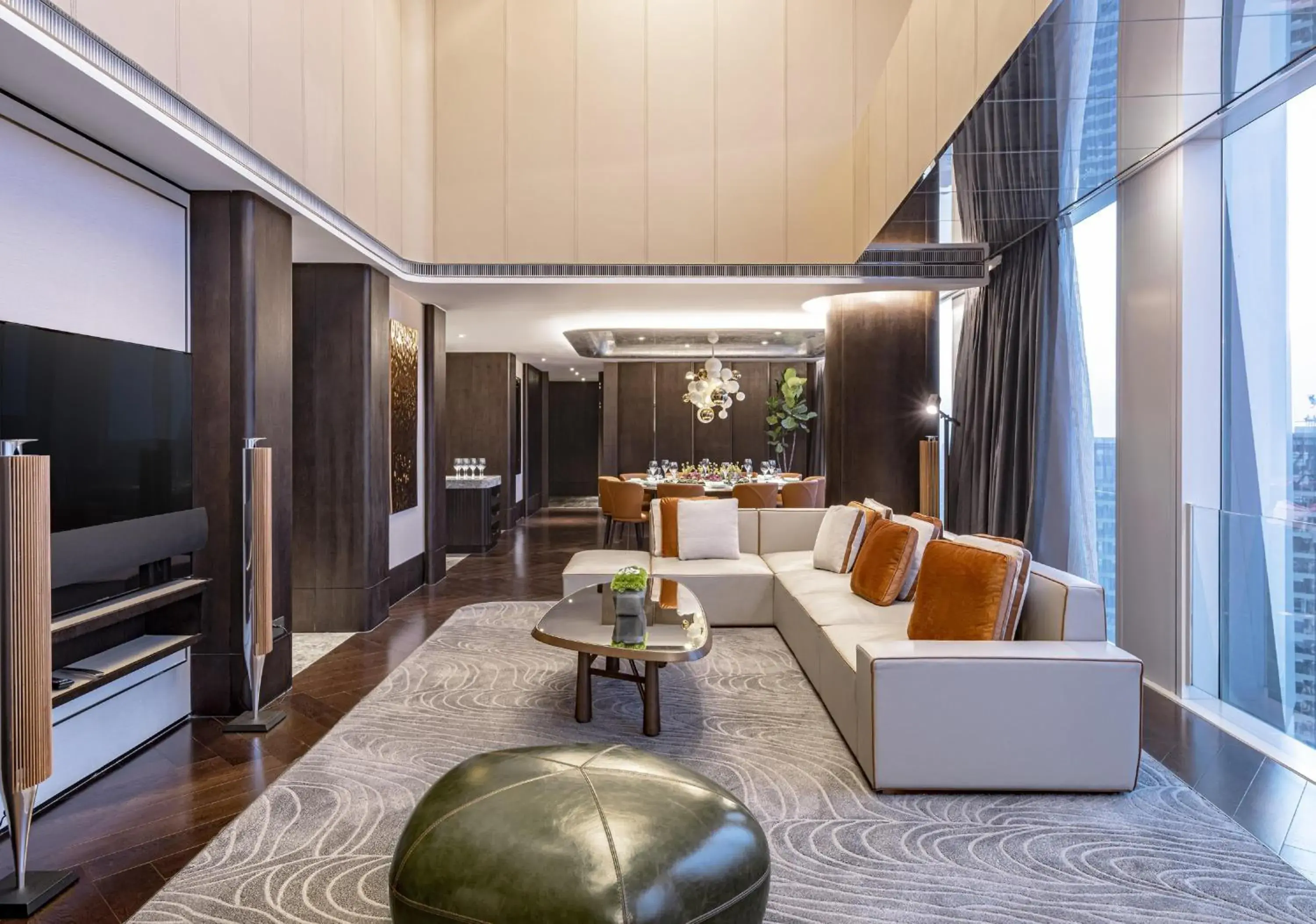 Living room in Conrad Hangzhou Living room in Conrad Hangzhou