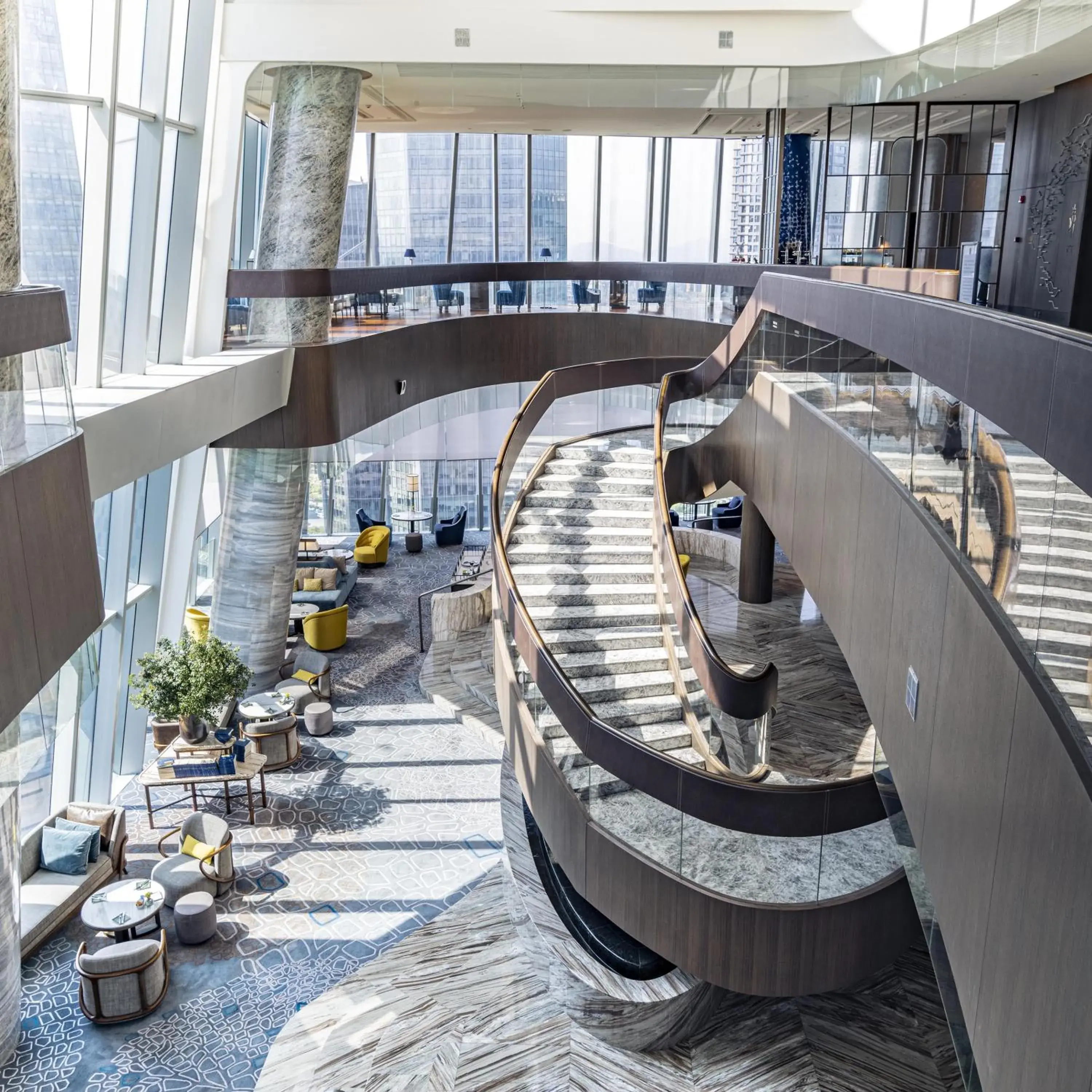 Lobby or reception in Conrad Hangzhou Lobby or reception in Conrad Hangzhou