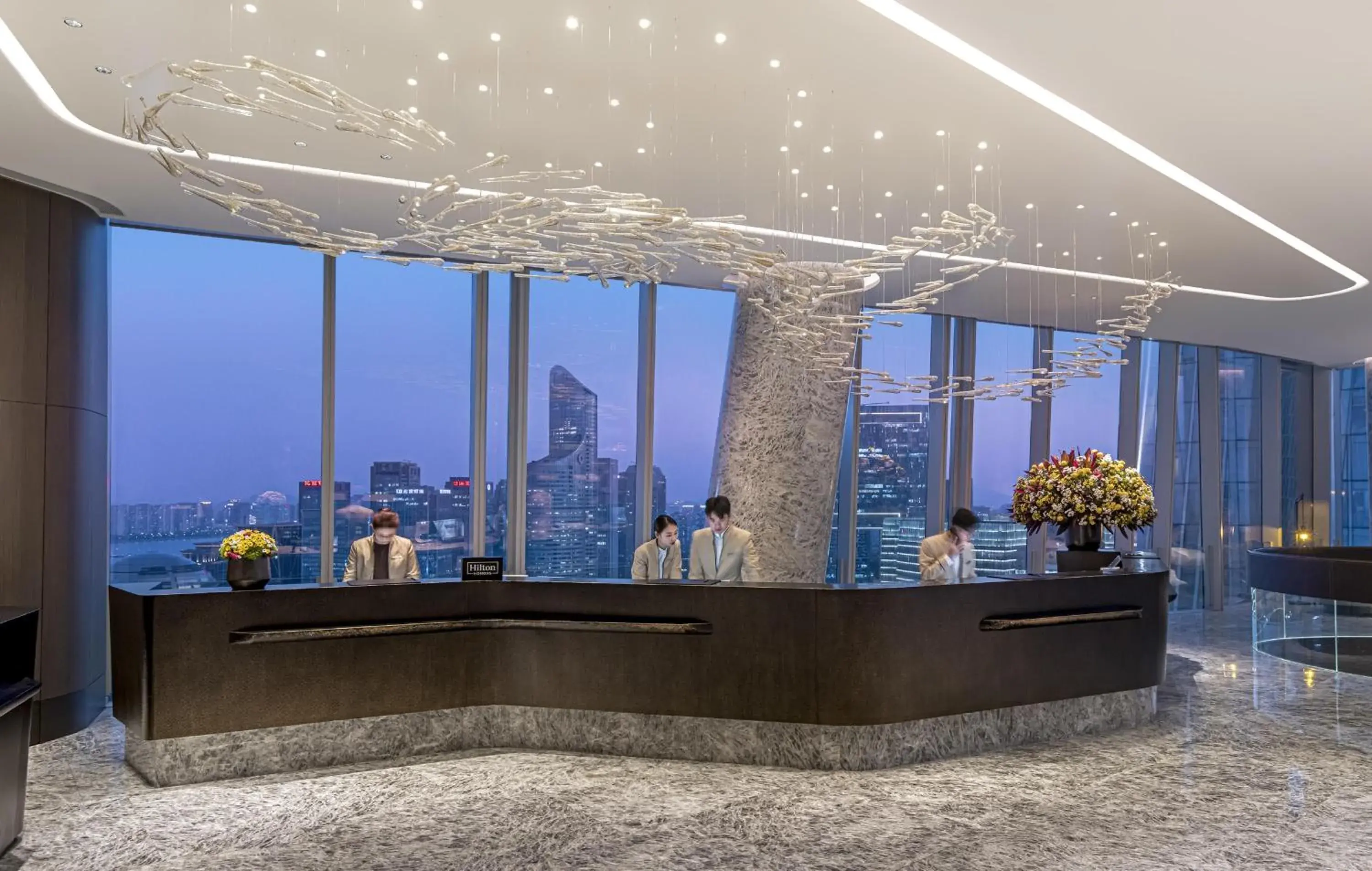 Lobby or reception in Conrad Hangzhou Lobby or reception in Conrad Hangzhou