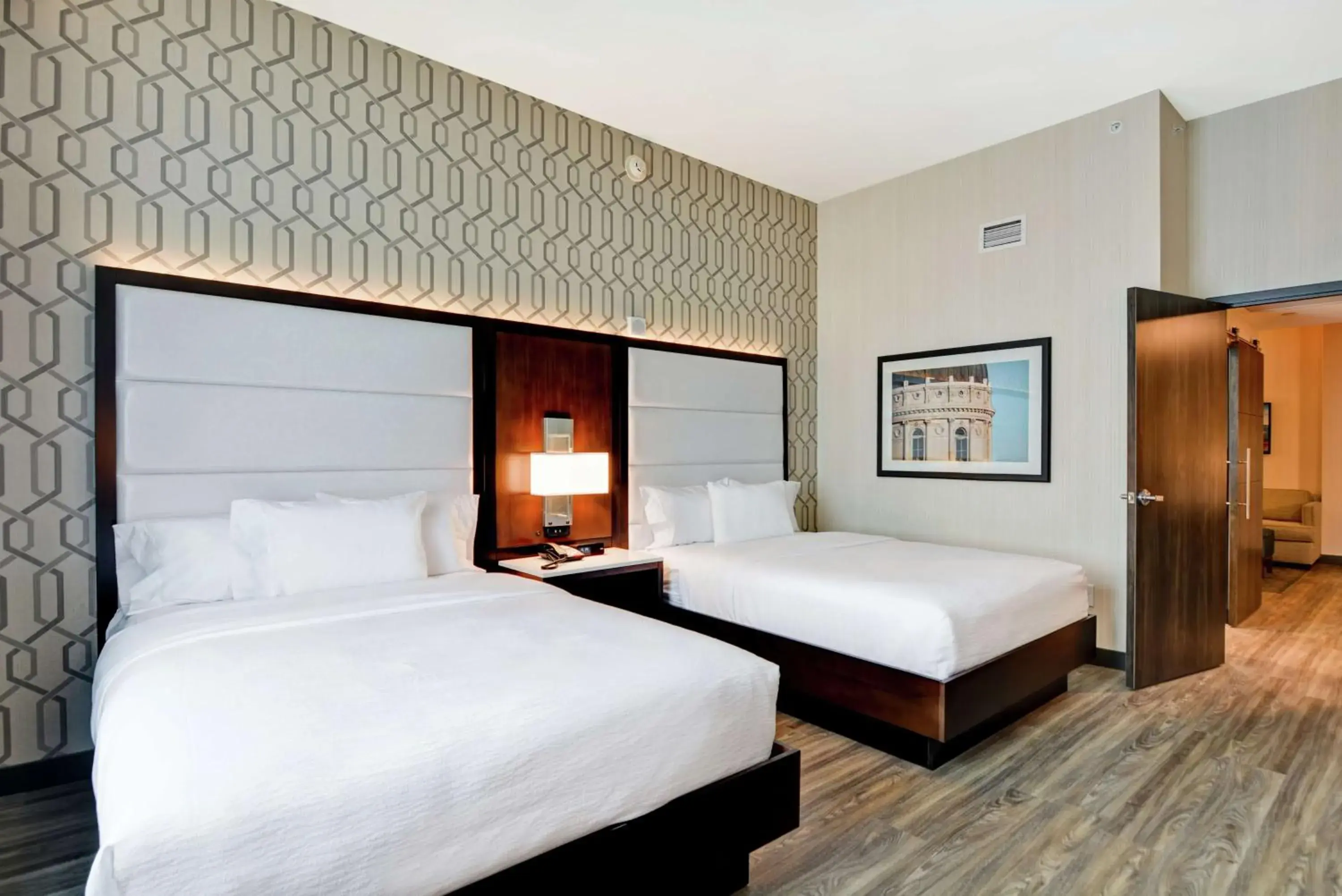 Living room, Bed in Embassy Suites By Hilton Plainfield Indianapolis Airport Living room, Bed in Embassy Suites By Hilton Plainfield Indianapolis Airport