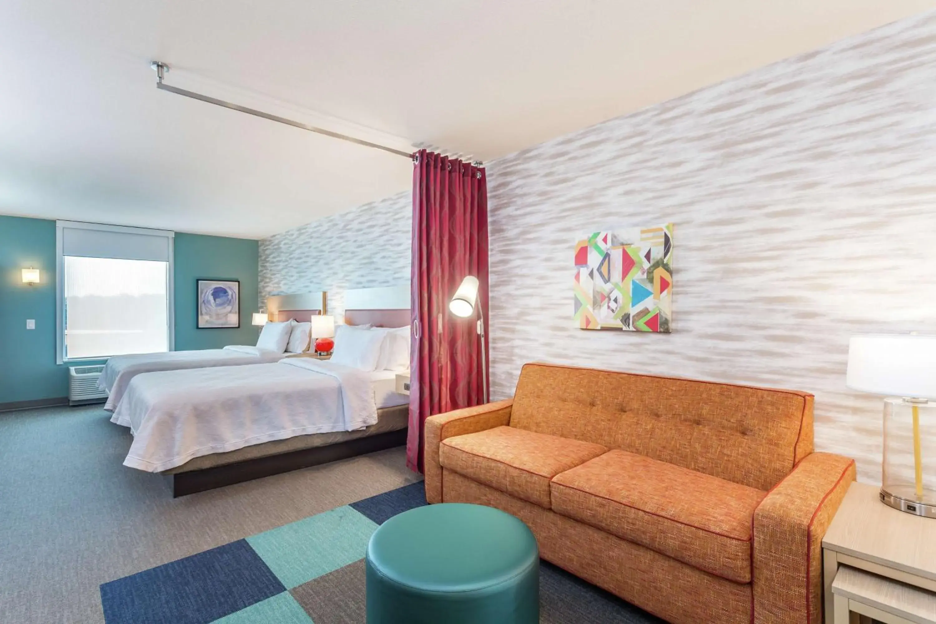 Queen Studio with Two Queen Beds - Non-Smoking in Home 2 Suites By Hilton Indianapolis Northwest Queen Studio with Two Queen Beds - Non-Smoking in Home 2 Suites By Hilton Indianapolis Northwest