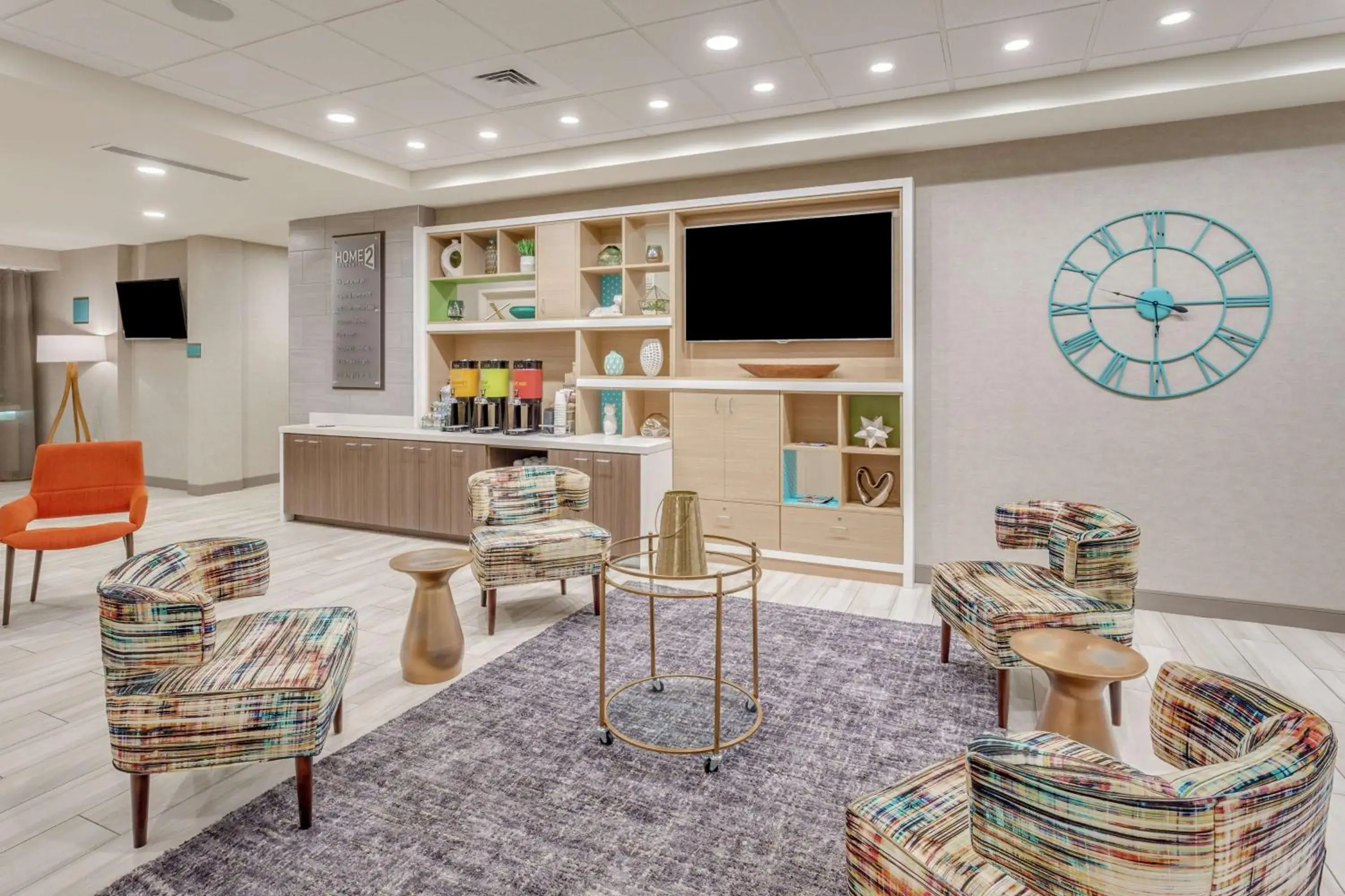Lobby or reception in Home 2 Suites By Hilton Indianapolis Northwest Lobby or reception in Home 2 Suites By Hilton Indianapolis Northwest