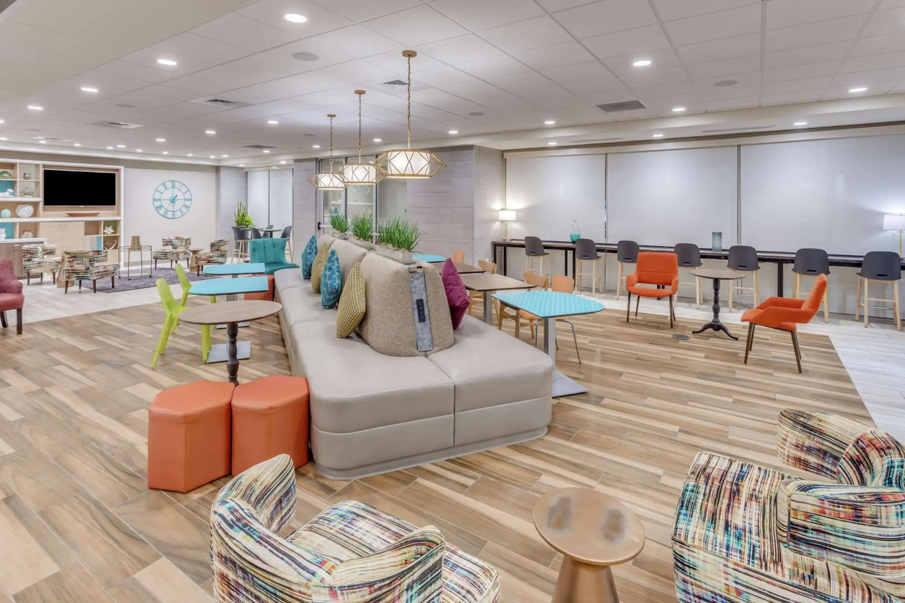 Lobby or reception in Home 2 Suites By Hilton Indianapolis Northwest Lobby or reception in Home 2 Suites By Hilton Indianapolis Northwest