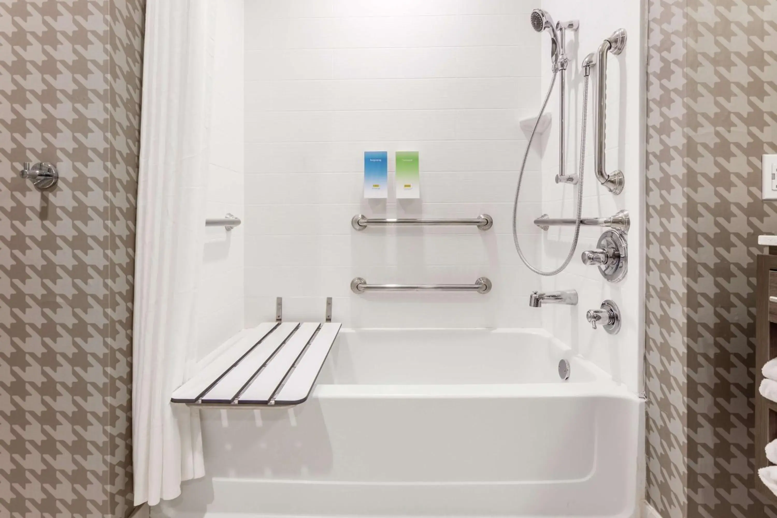 Bathroom in Home 2 Suites By Hilton Indianapolis Northwest Bathroom in Home 2 Suites By Hilton Indianapolis Northwest