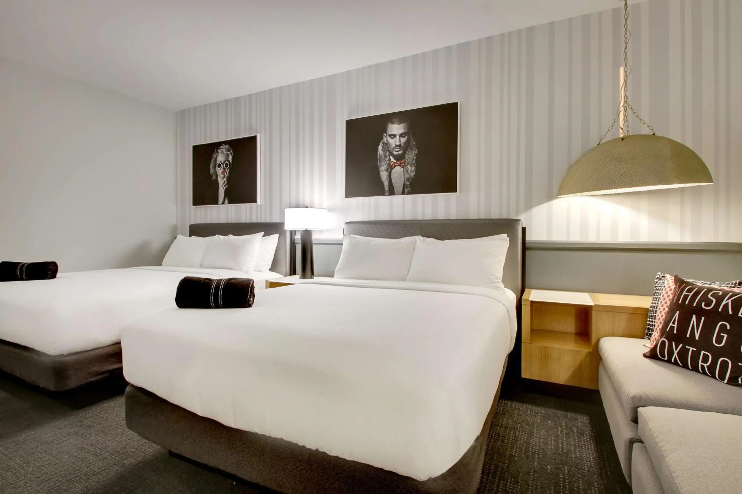 Queen Room with Two Queen Beds in The Rose Chicago, Tapestry Collection By Hilton Queen Room with Two Queen Beds in The Rose Chicago, Tapestry Collection By Hilton