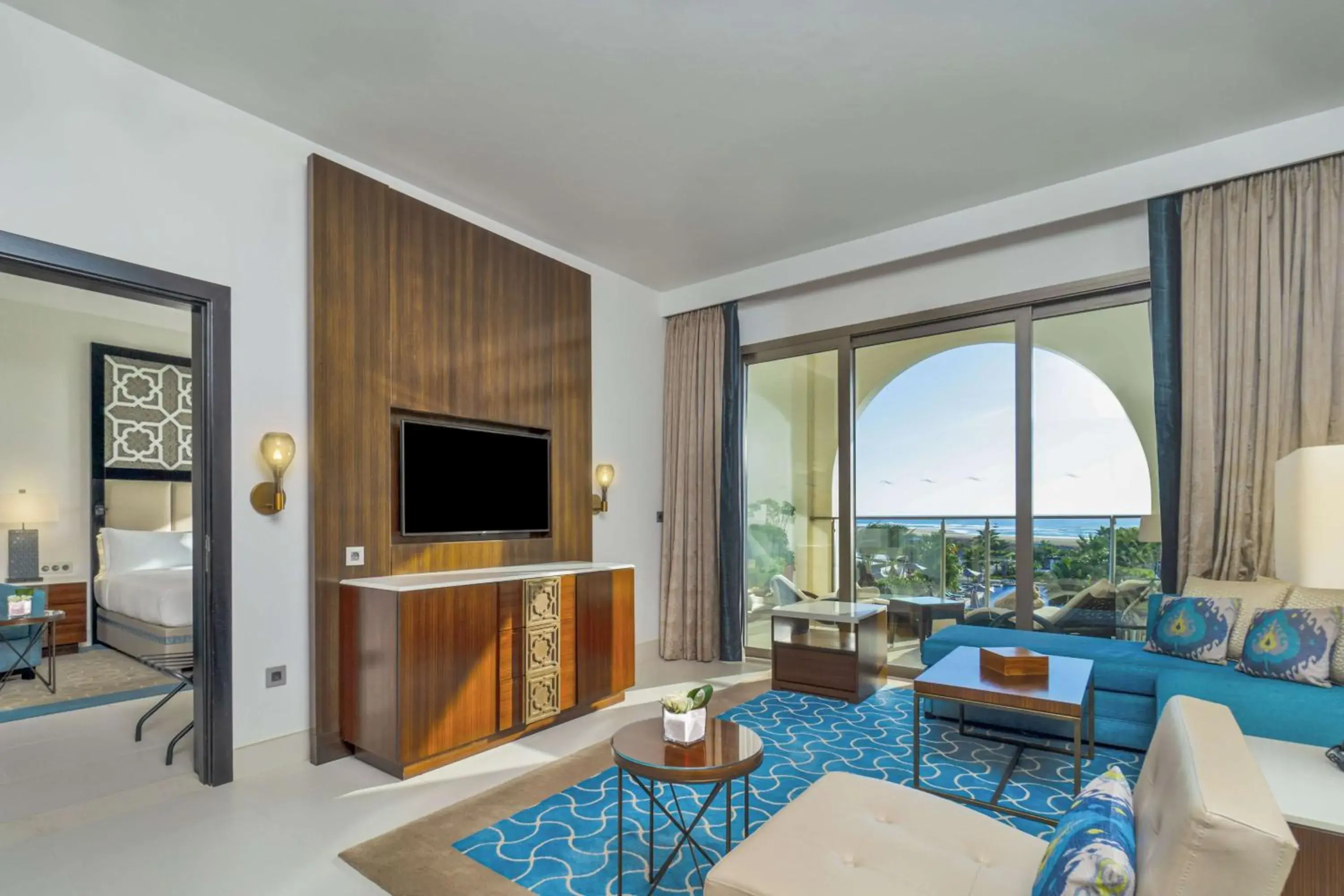 Living room in Hilton Tangier Al Houara Resort & Spa Living room in Hilton Tangier Al Houara Resort & Spa