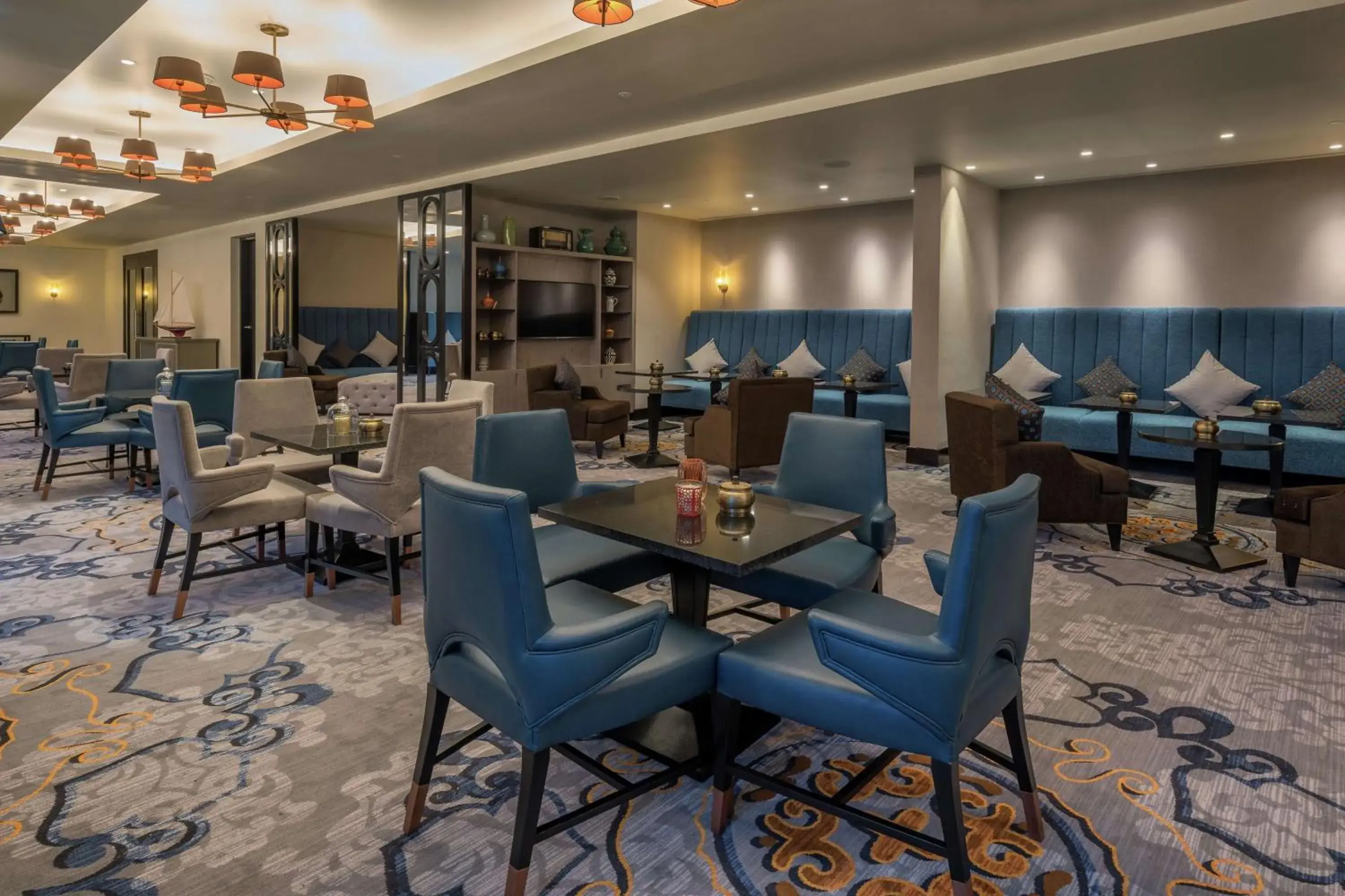 Lounge or bar in Hilton Tangier Al Houara Resort & Spa Lounge or bar in Hilton Tangier Al Houara Resort & Spa