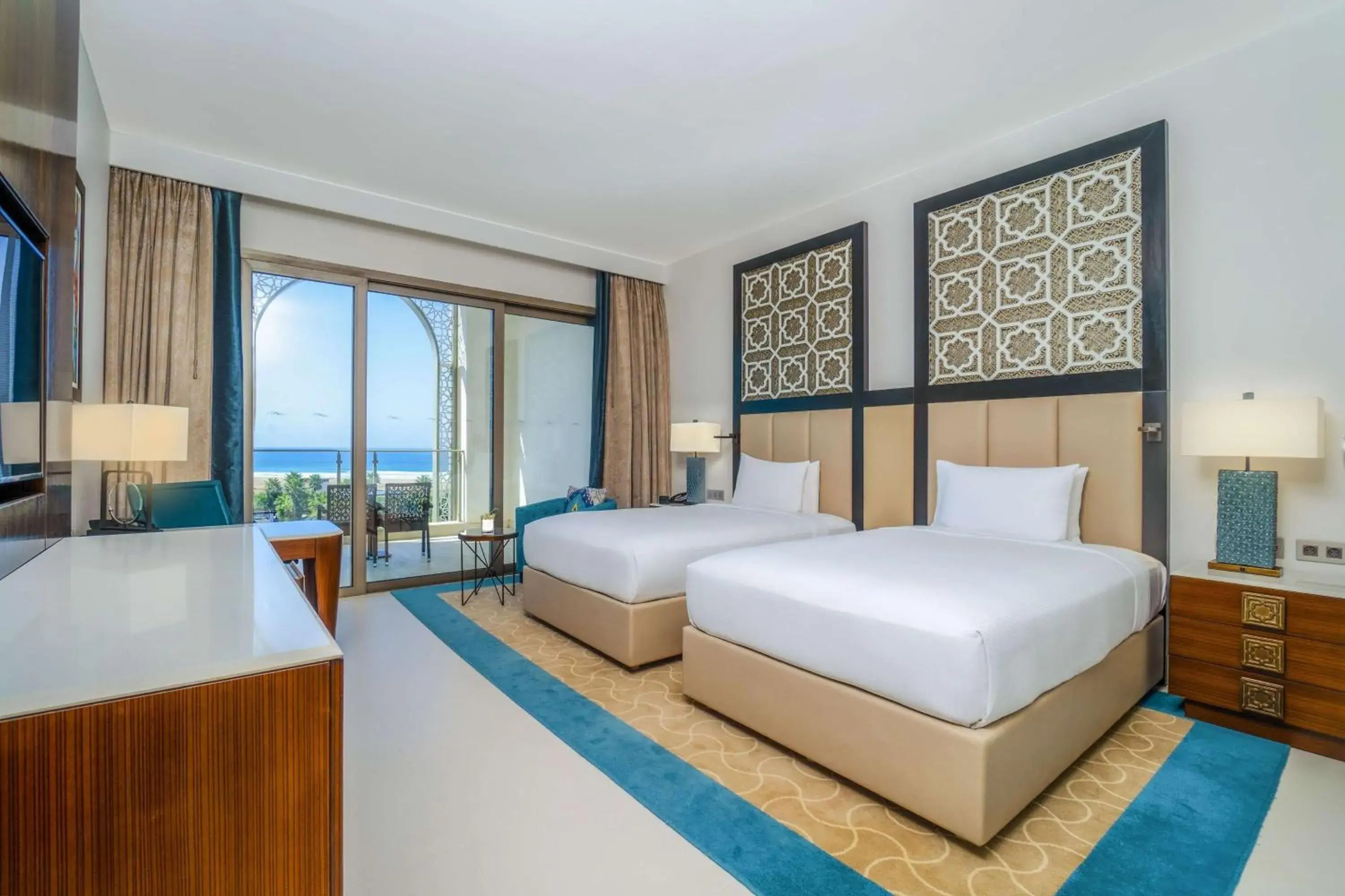 Bed in Hilton Tangier Al Houara Resort & Spa Bed in Hilton Tangier Al Houara Resort & Spa