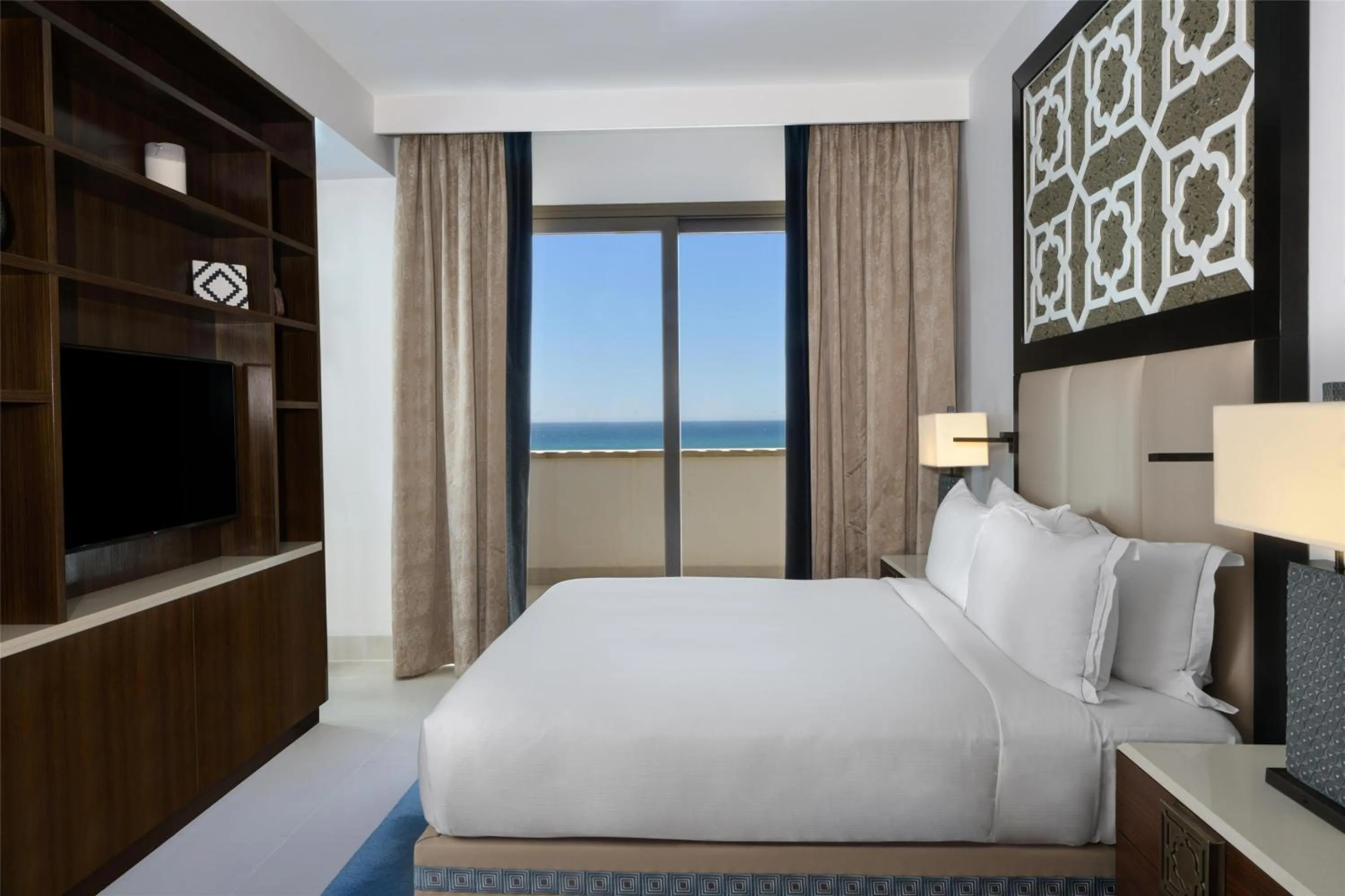 Bed in Hilton Tangier Al Houara Resort & Spa