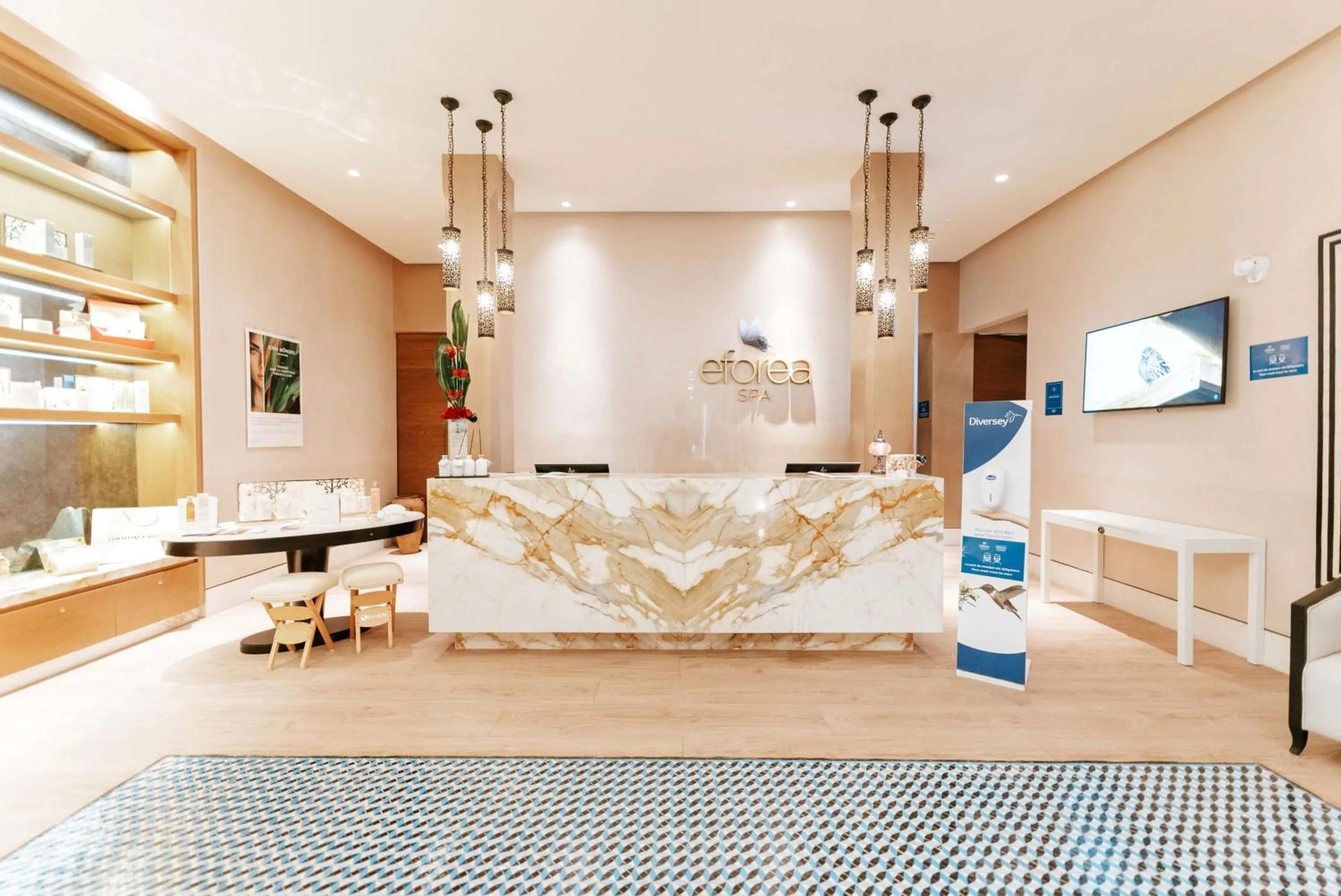 Spa and wellness centre/facilities, Bed in Hilton Tangier Al Houara Resort & Spa