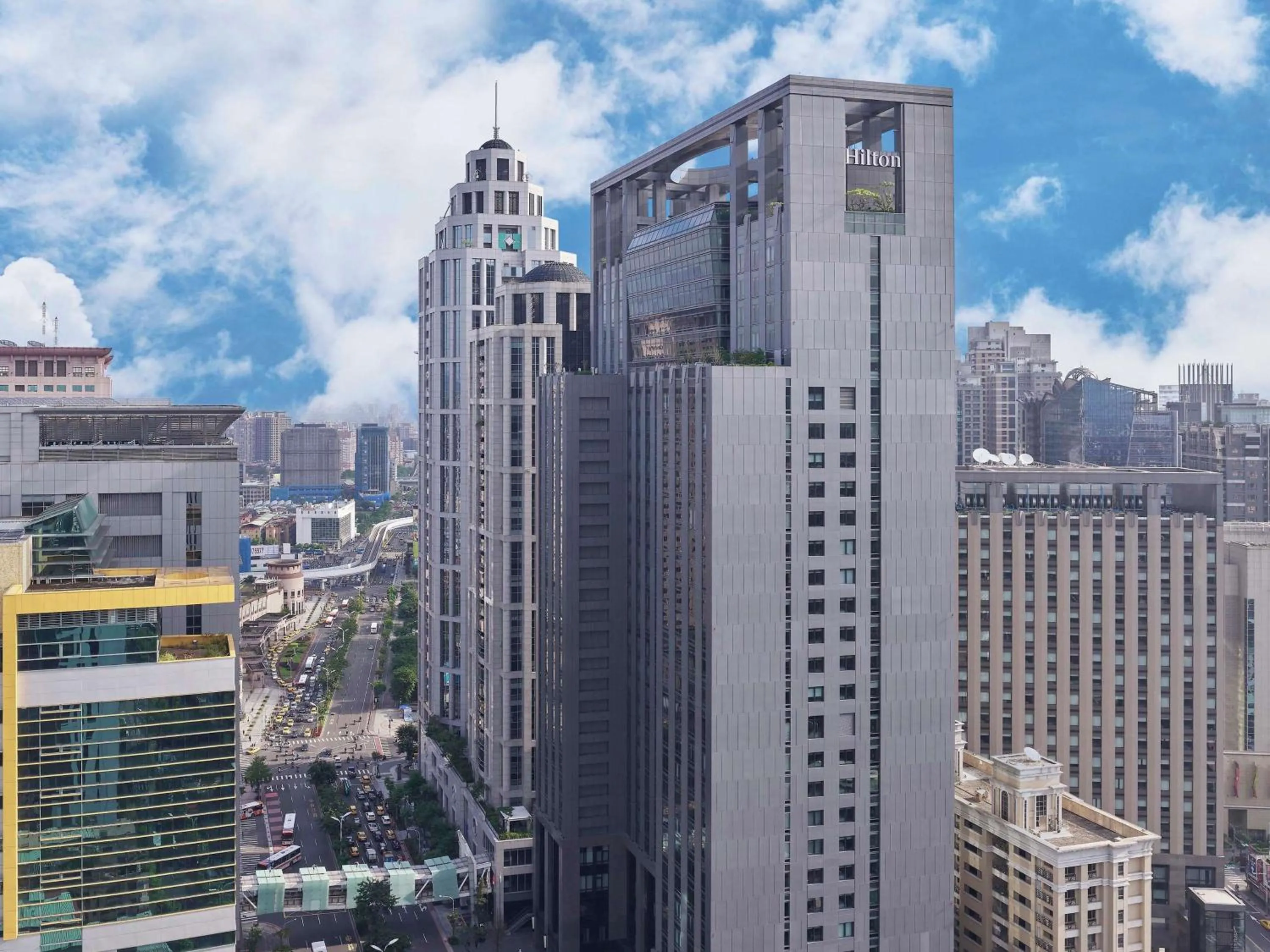 Property building in Hilton Taipei Sinban