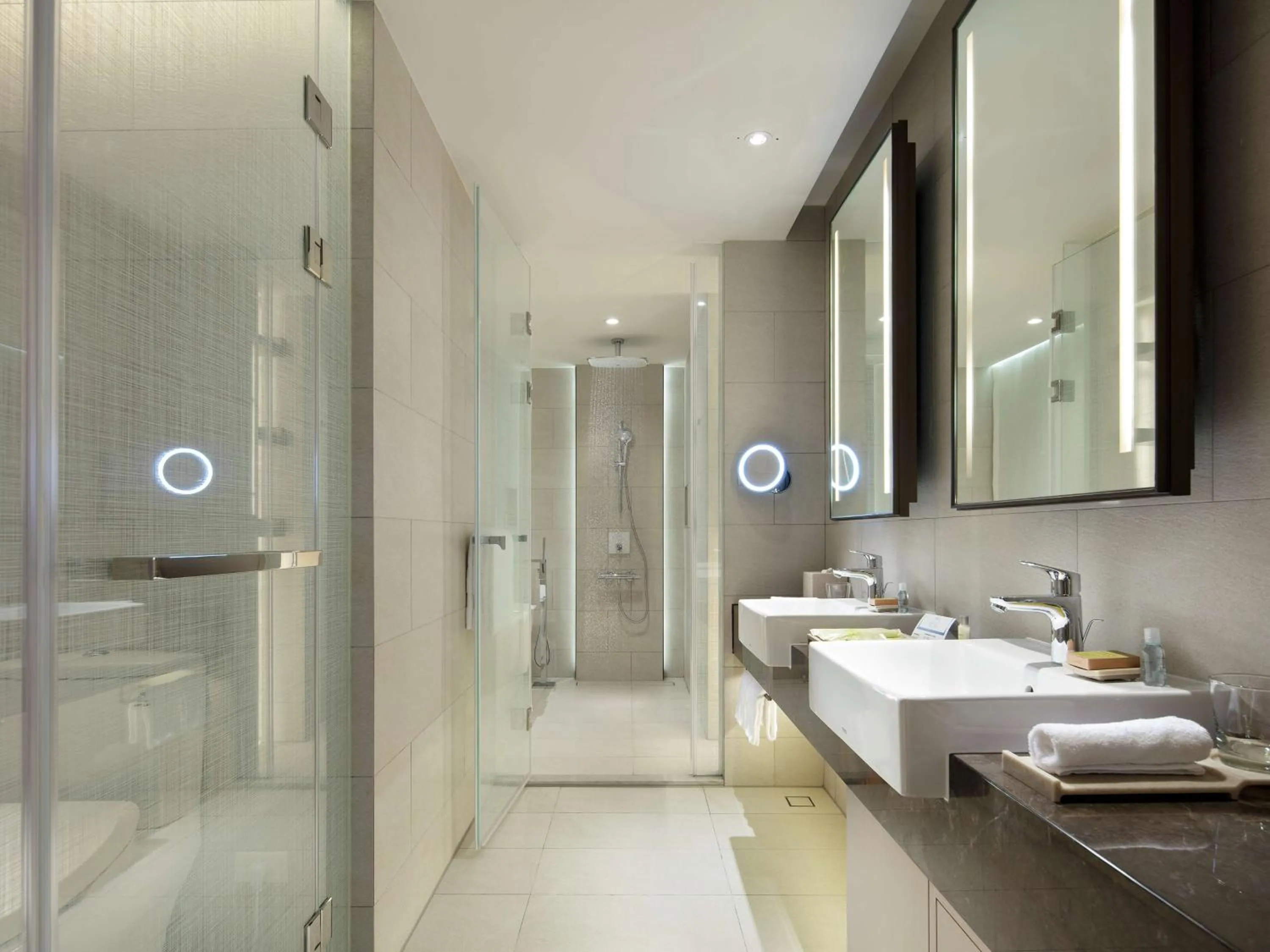 Bathroom in Hilton Taipei Sinban