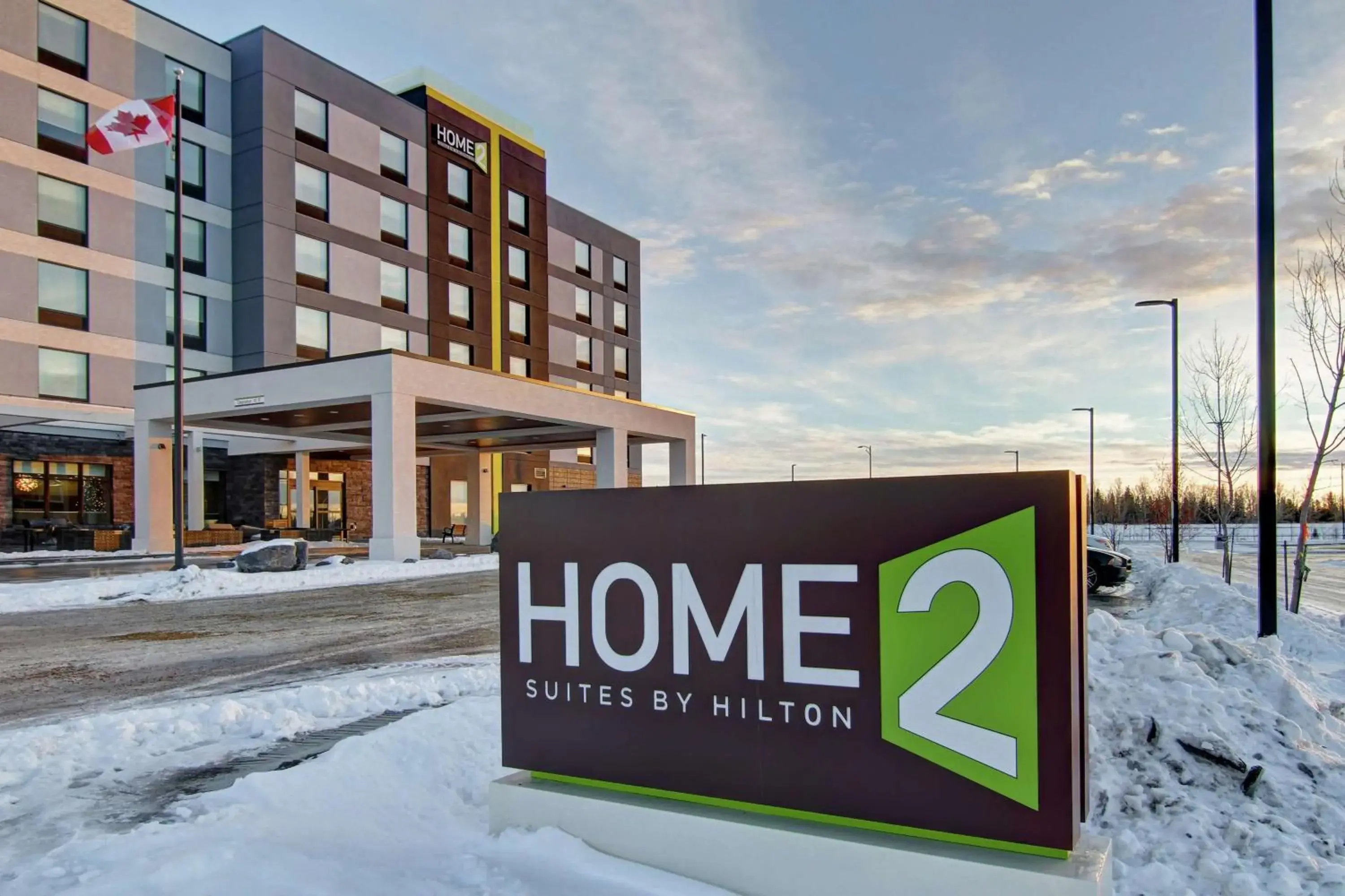 Property building in Home2 Suites By Hilton Edmonton South Property building in Home2 Suites By Hilton Edmonton South