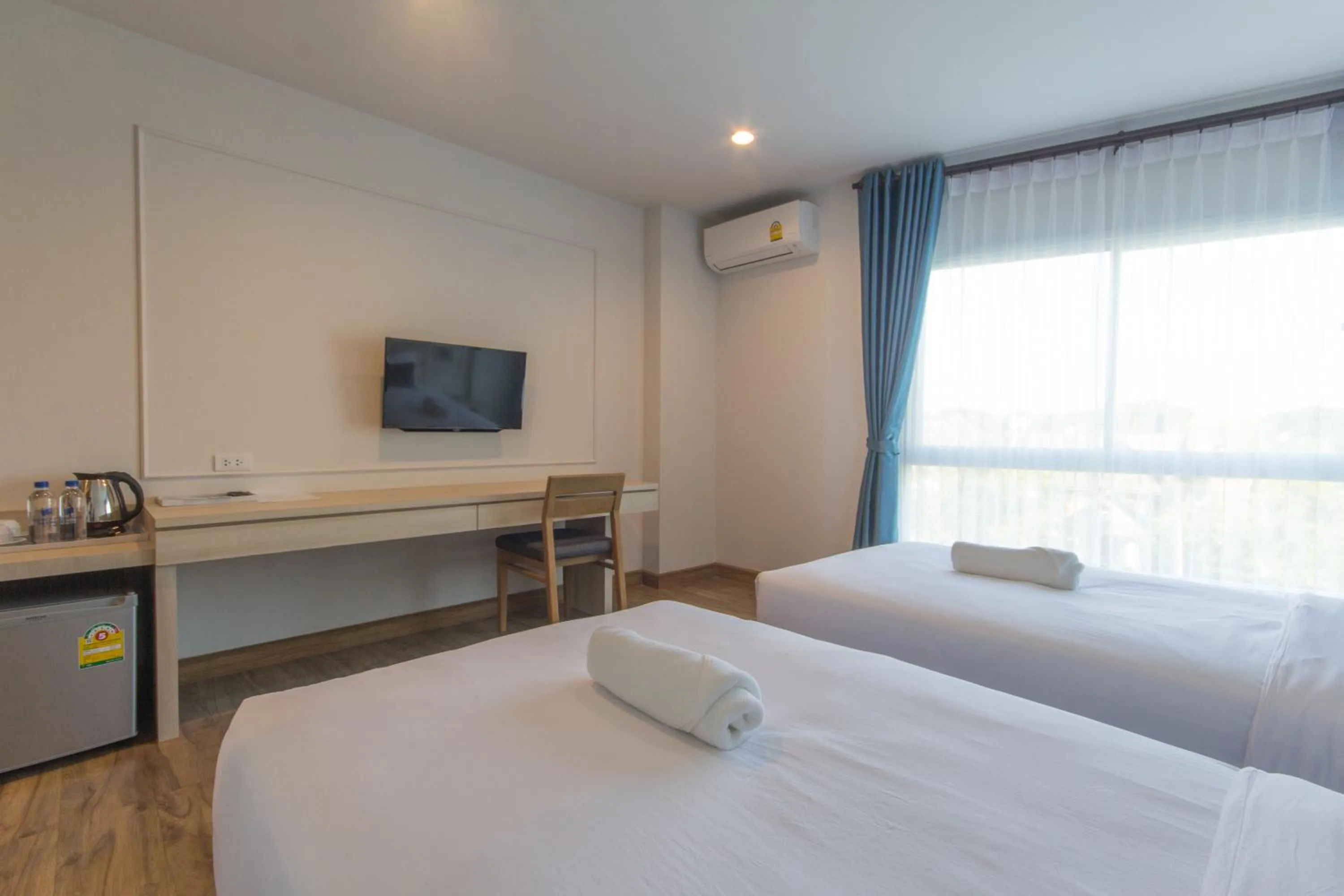 Bed in Donchan Grand Hotel