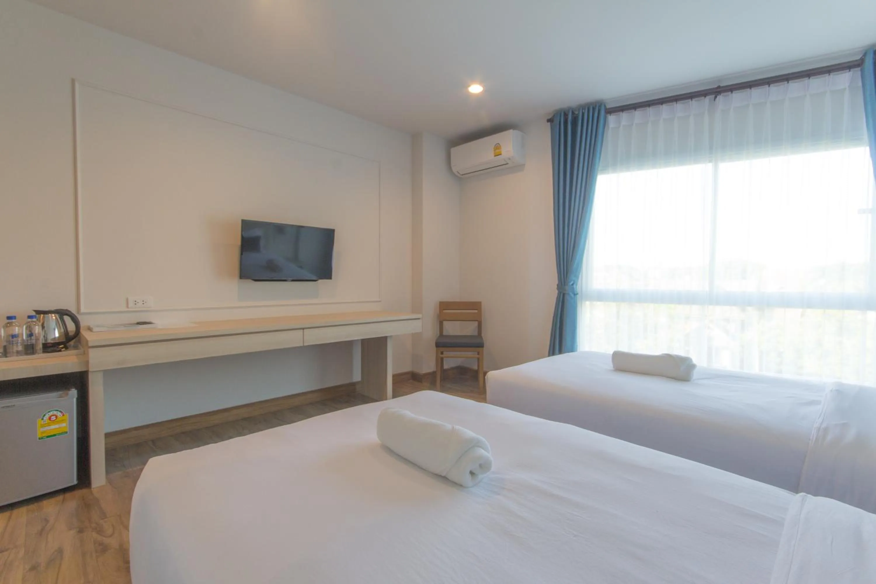 Bed in Donchan Grand Hotel