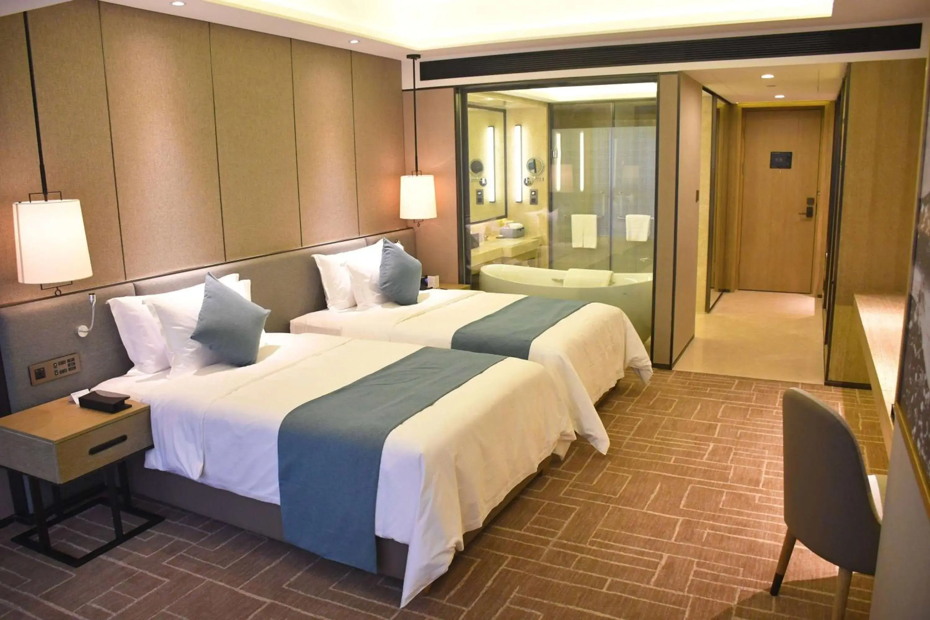 Superior Twin Room - Smoking in Wyndham Grand Maoming Superior Twin Room - Smoking in Wyndham Grand Maoming