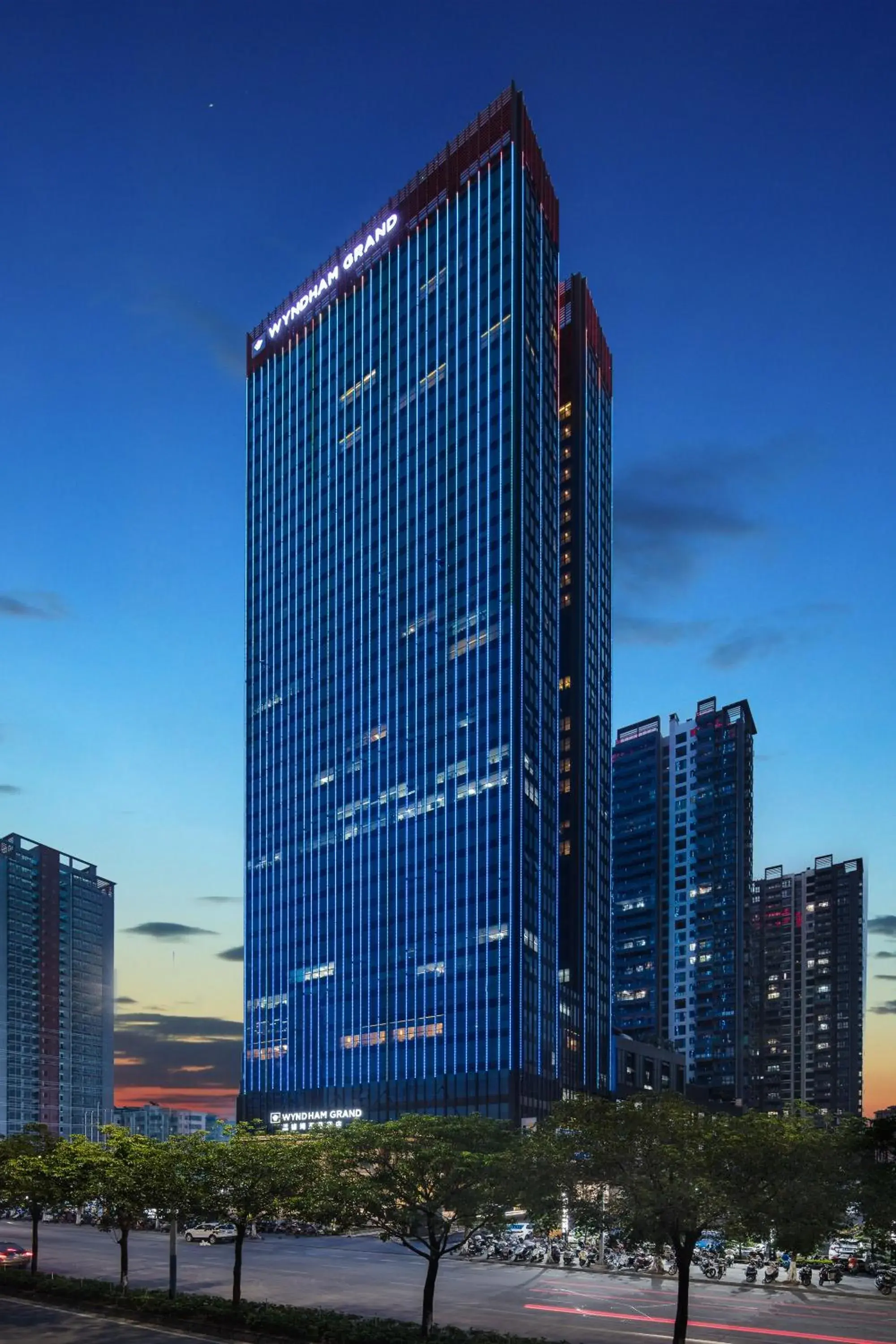 Property building in Wyndham Grand Maoming Property building in Wyndham Grand Maoming