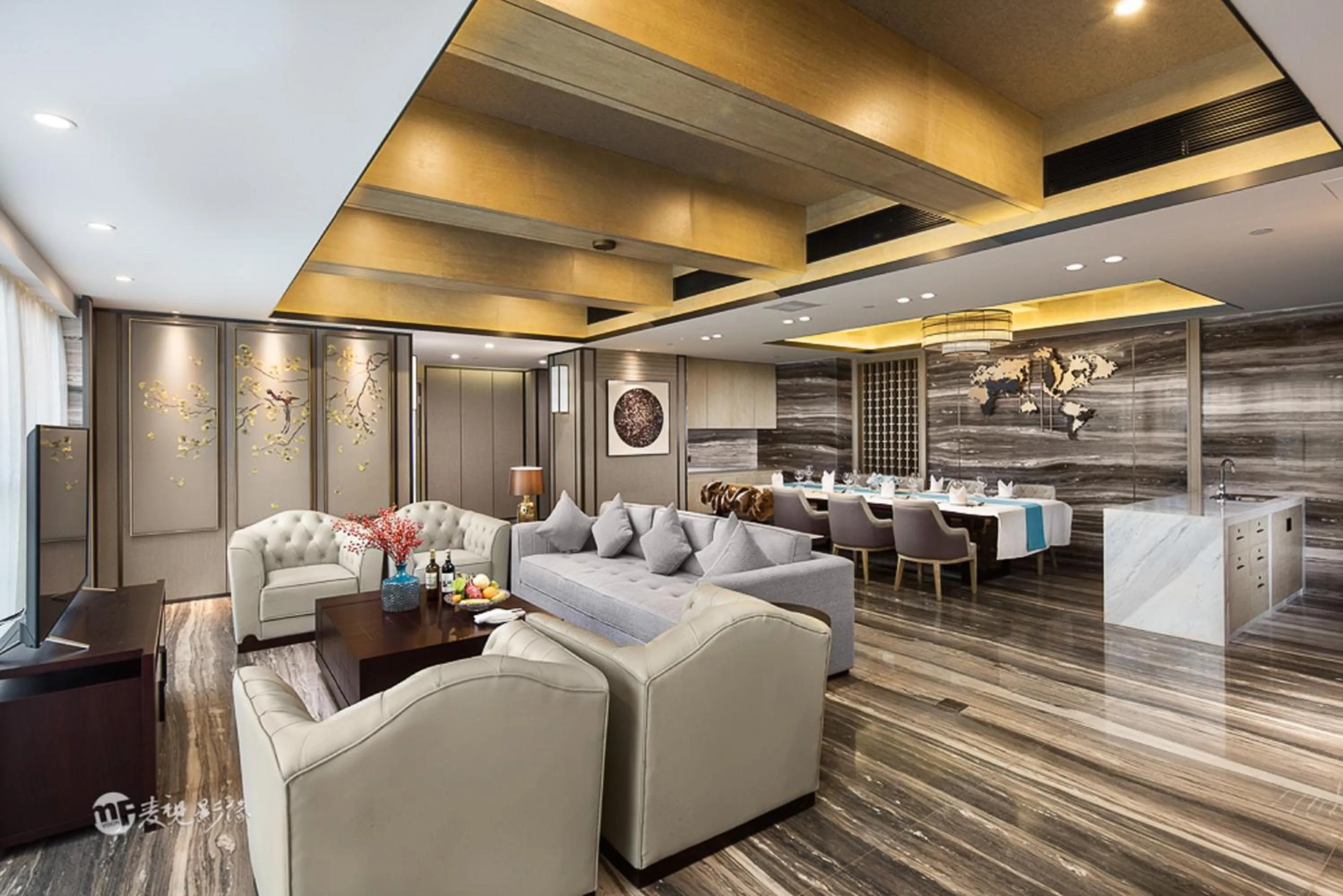 Living room in Wyndham Grand Maoming