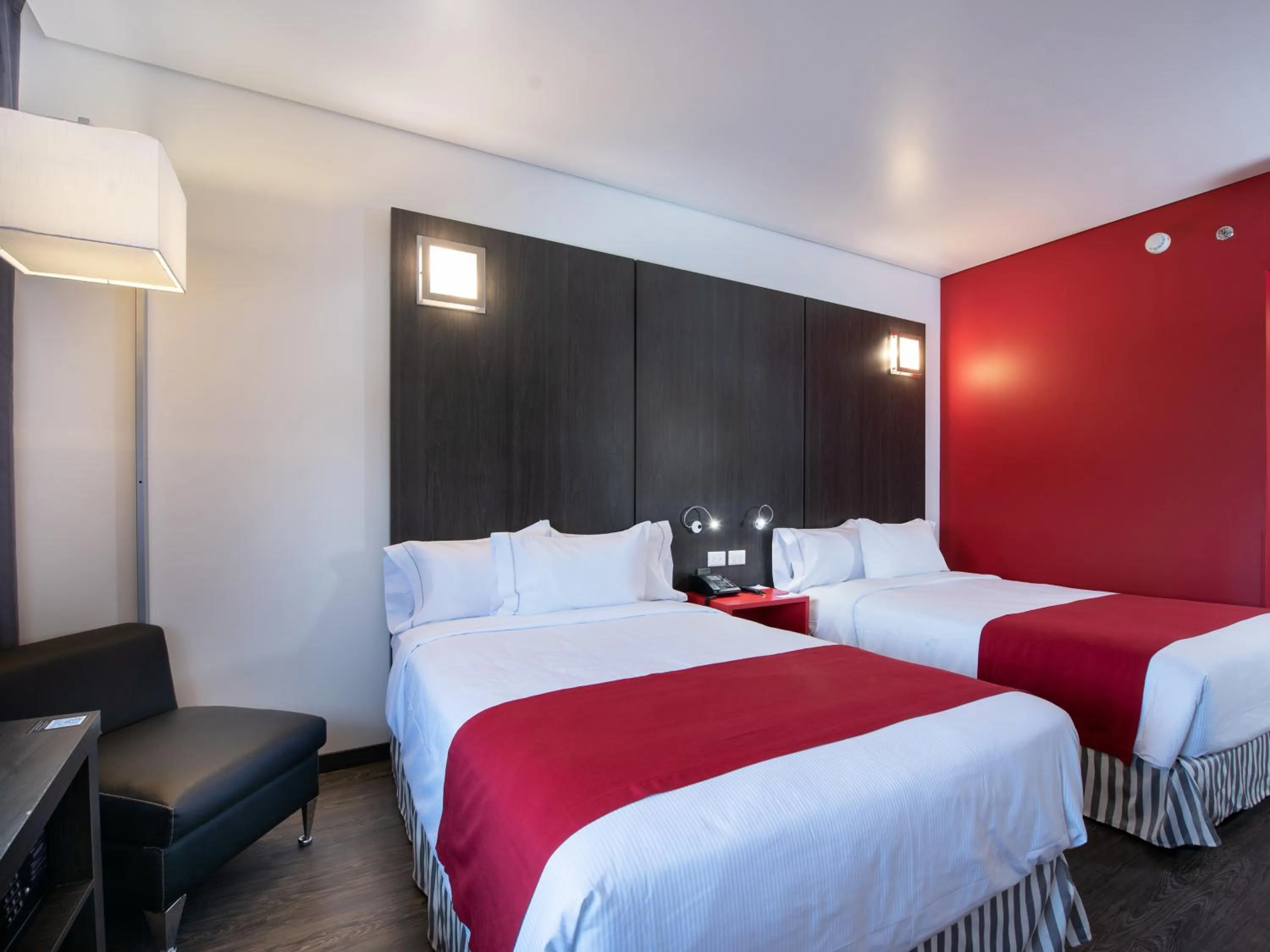 Bedroom, Bed in Ramada Encore by Wyndham Aguascalientes