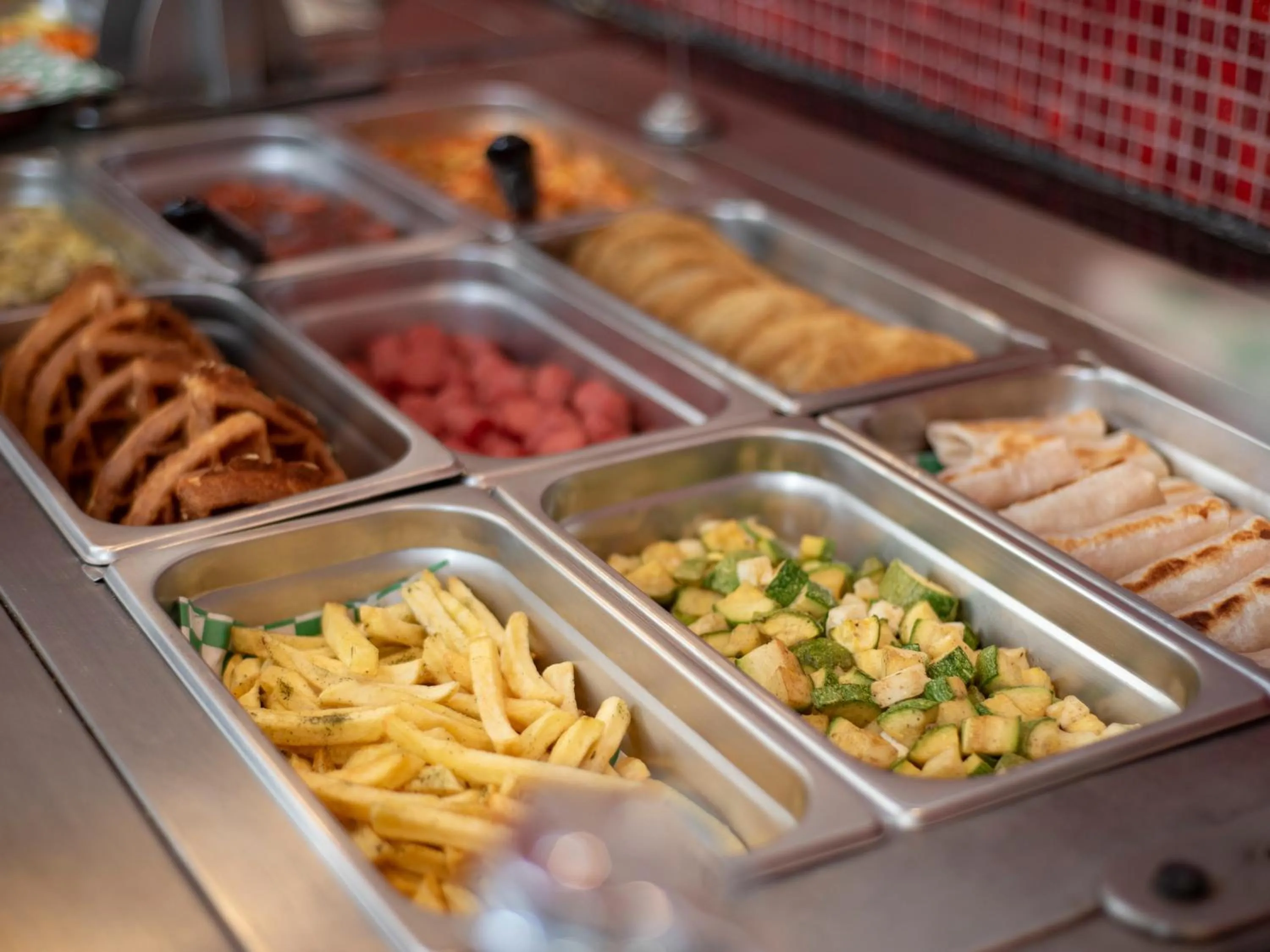 Buffet breakfast in Ramada Encore by Wyndham Aguascalientes