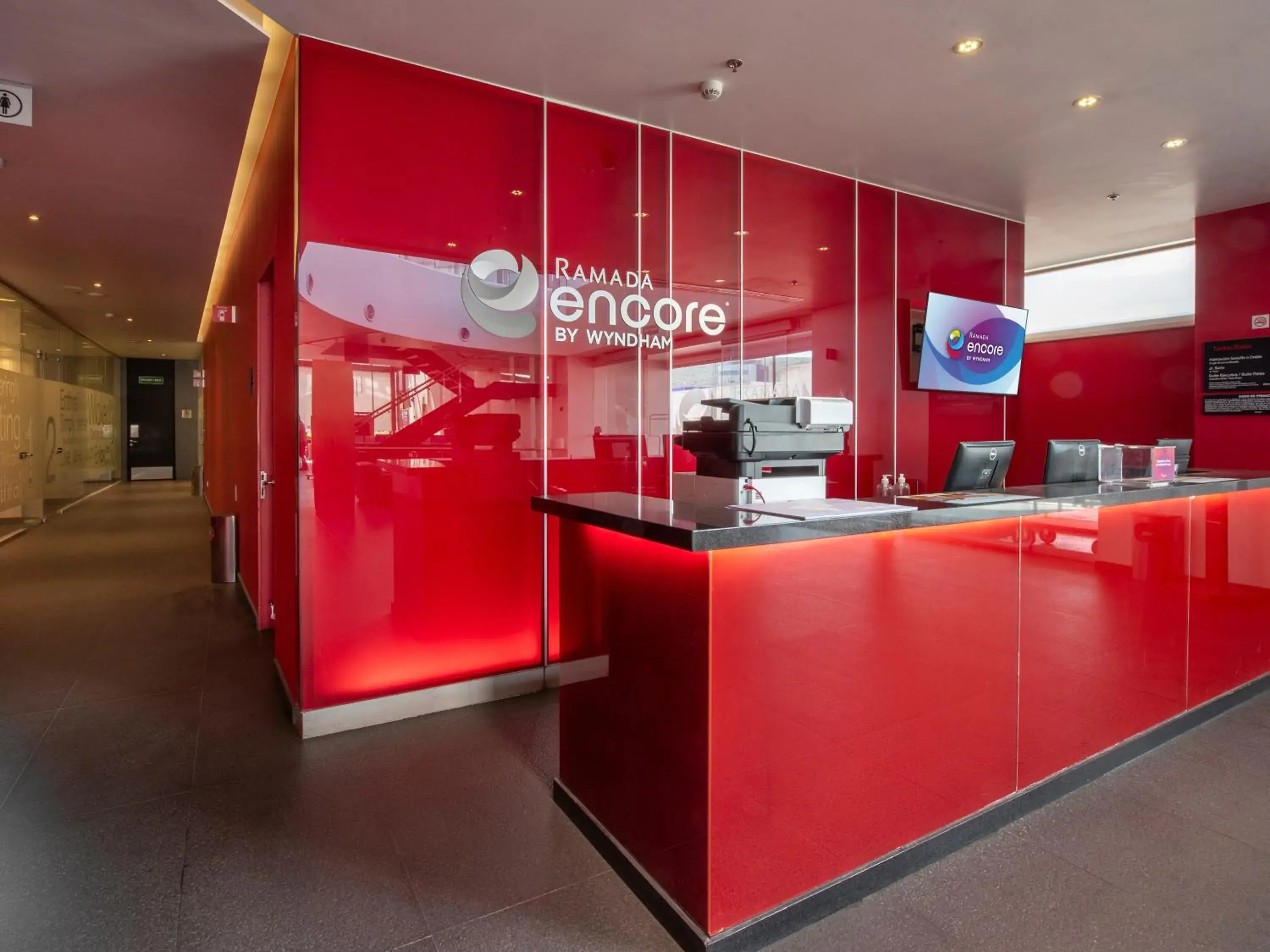 Lobby or reception in Ramada Encore by Wyndham Aguascalientes Lobby or reception in Ramada Encore by Wyndham Aguascalientes