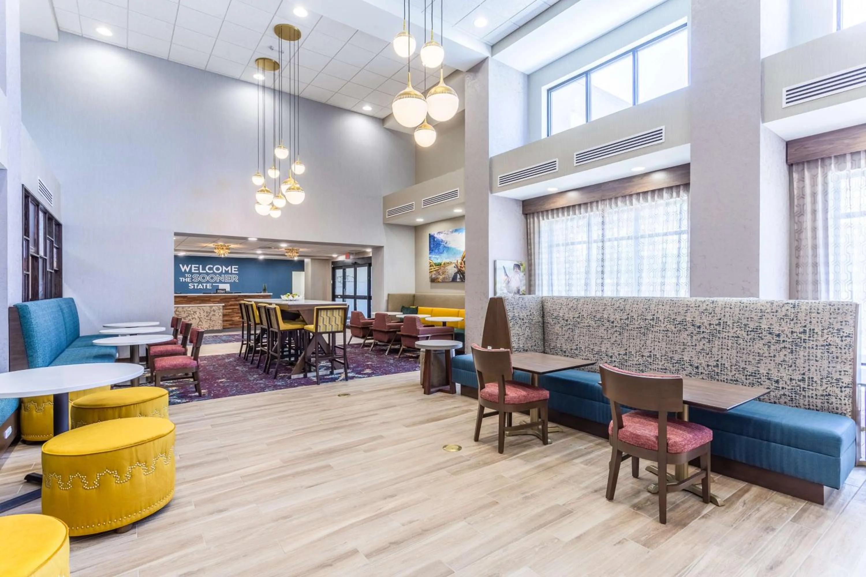 Lobby or reception in Hampton Inn And Suites Guymon