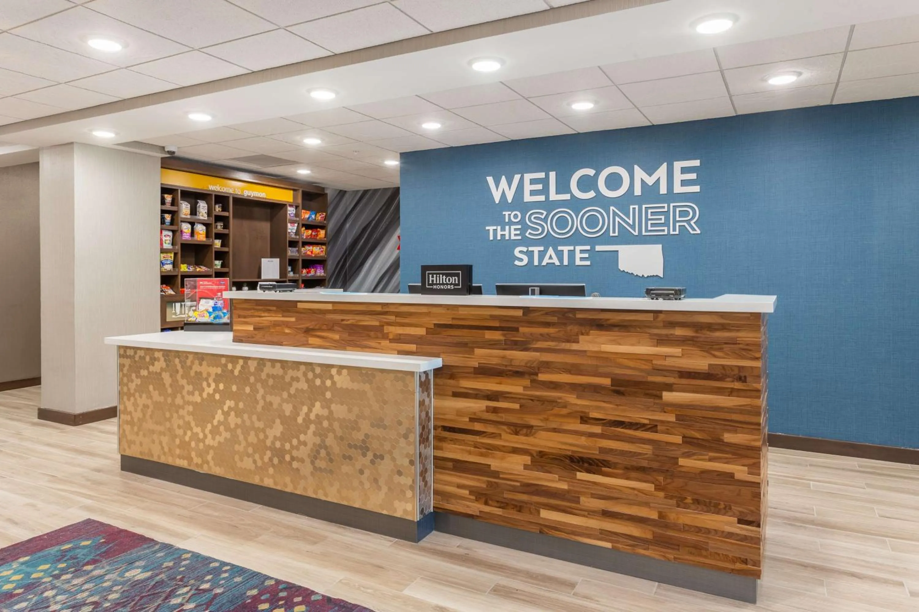 Lobby or reception in Hampton Inn And Suites Guymon