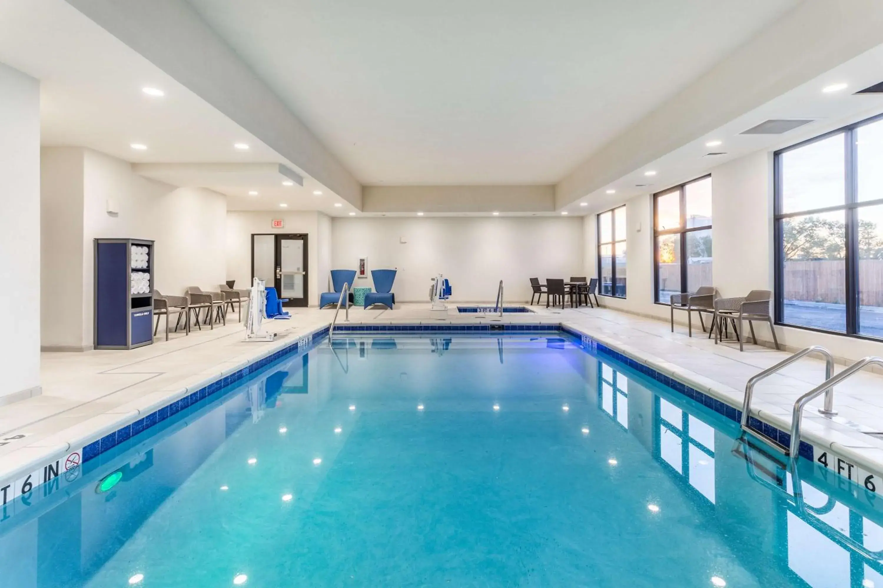 Pool view in Hampton Inn And Suites Guymon Pool view in Hampton Inn And Suites Guymon