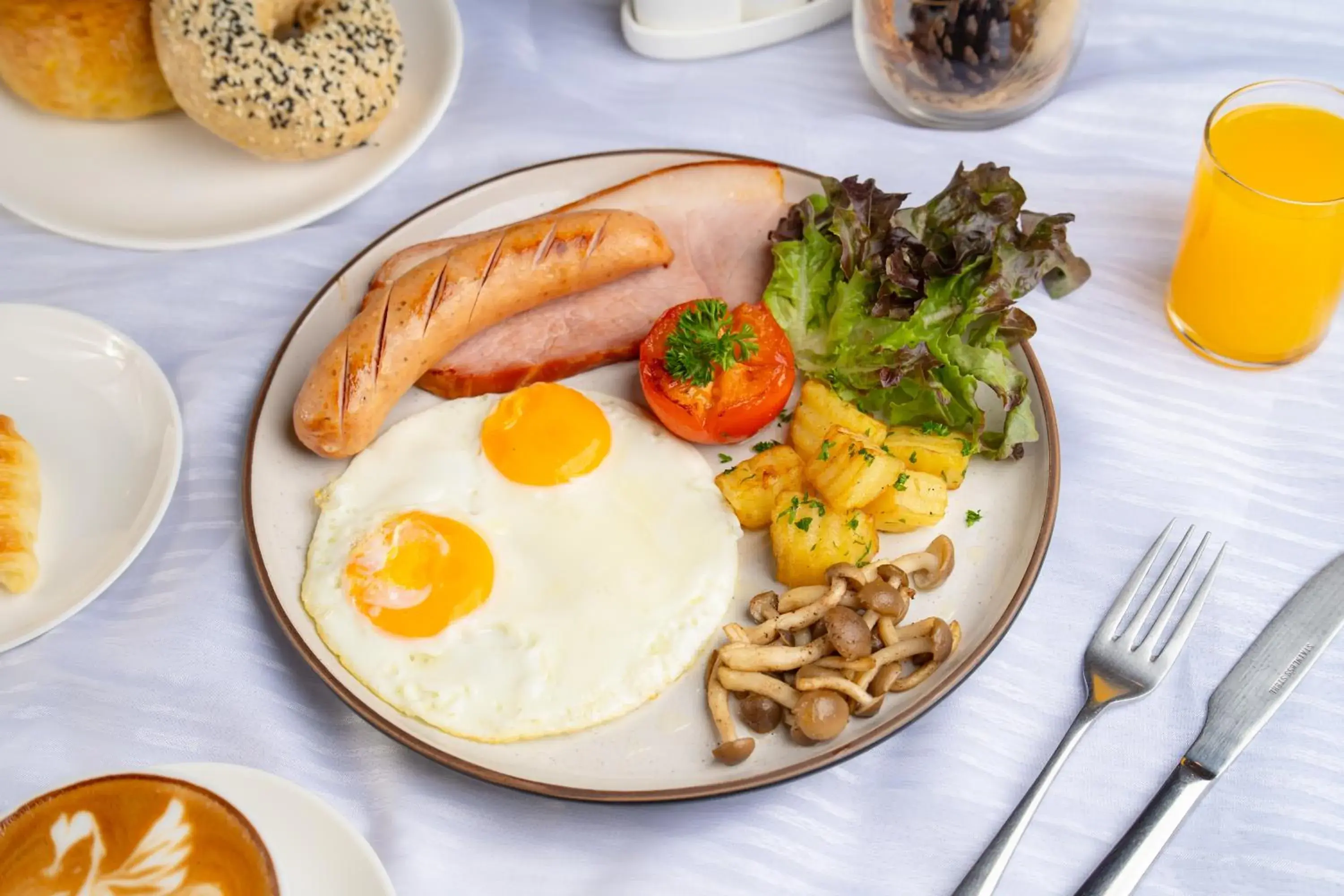 Breakfast in The Chiang Mai Old Town Breakfast in The Chiang Mai Old Town