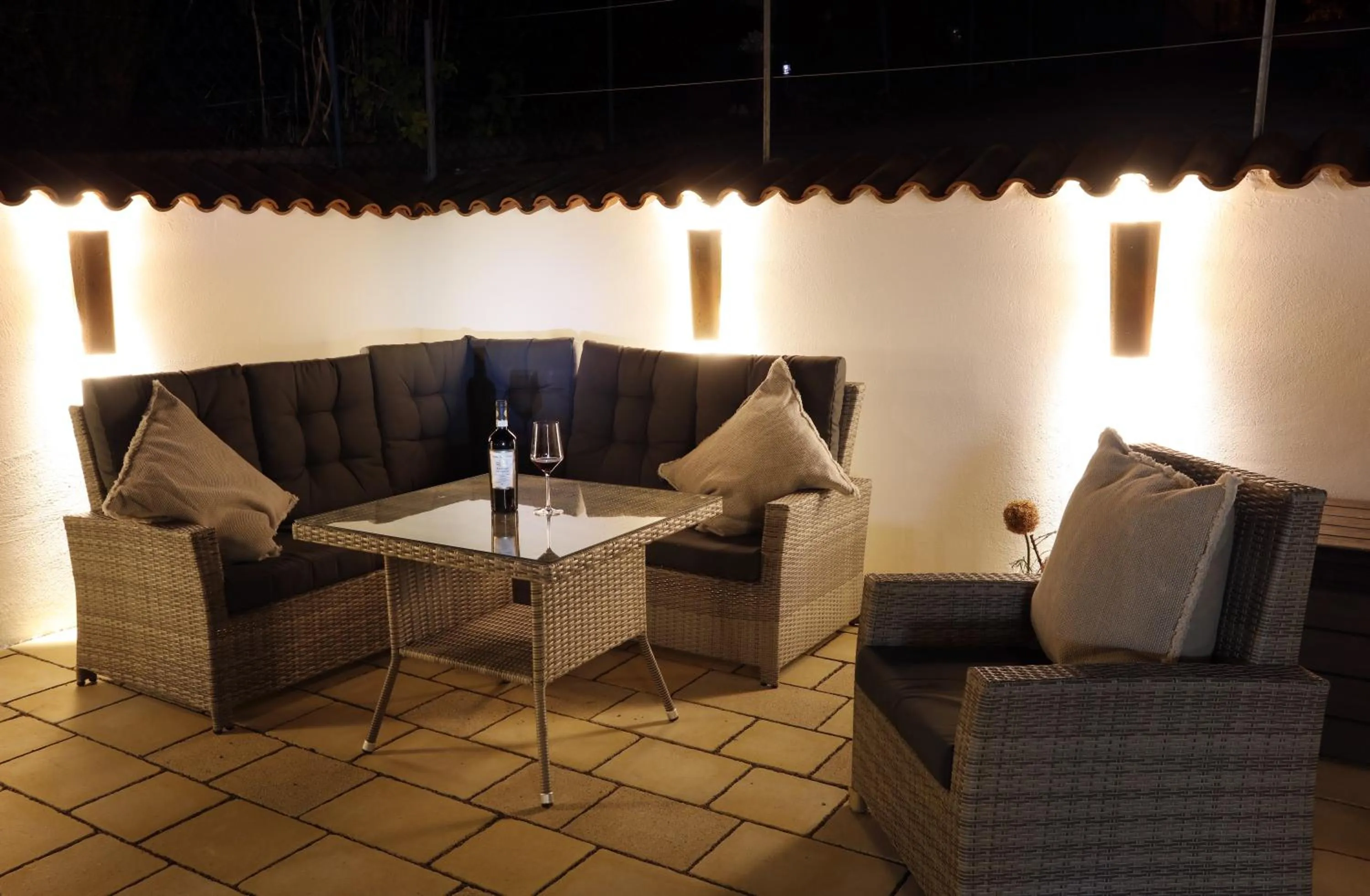 Balcony/Terrace in Gästehaus Alte Glaserei