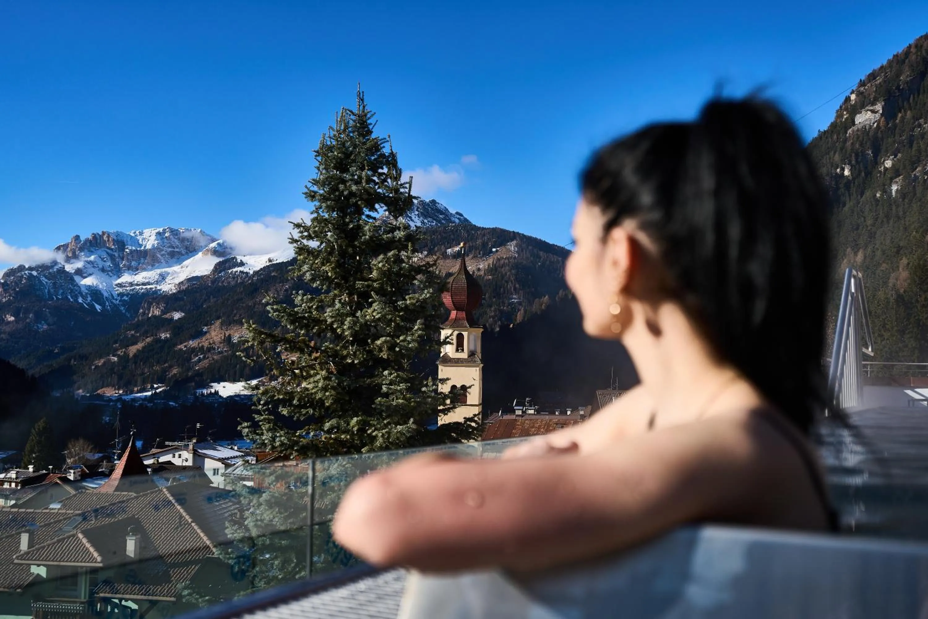 Swimming pool in Hotel Cesa Tyrol