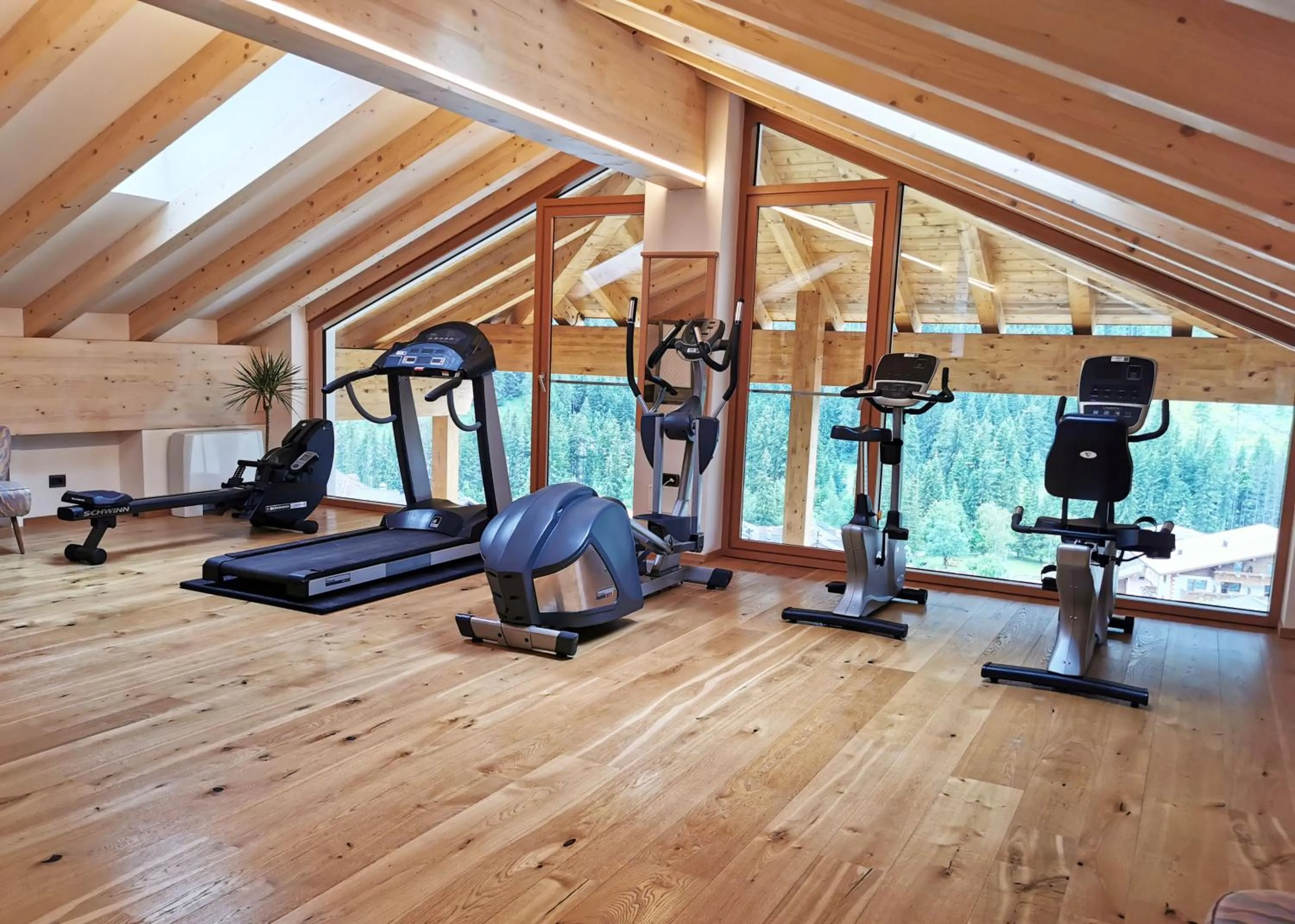 Fitness centre/facilities in Hotel Cesa Tyrol